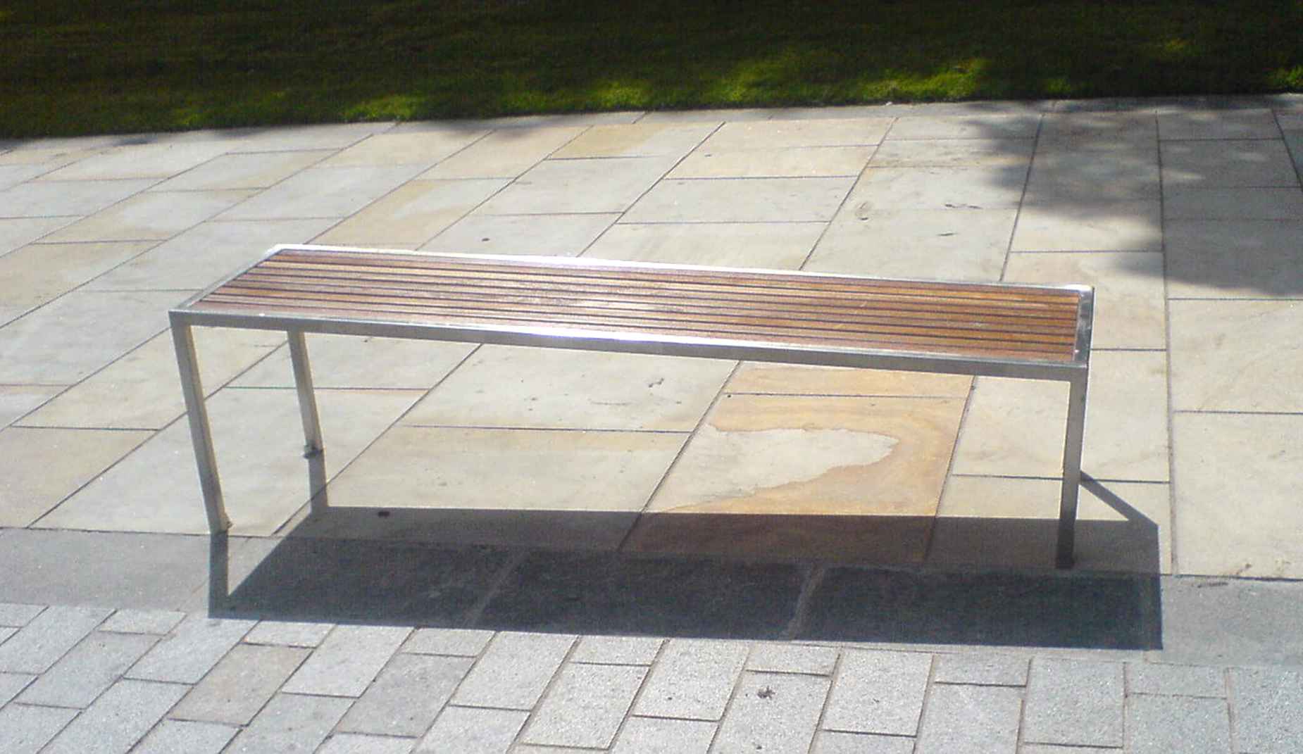 Util Bench in hardwood Factory Furniture