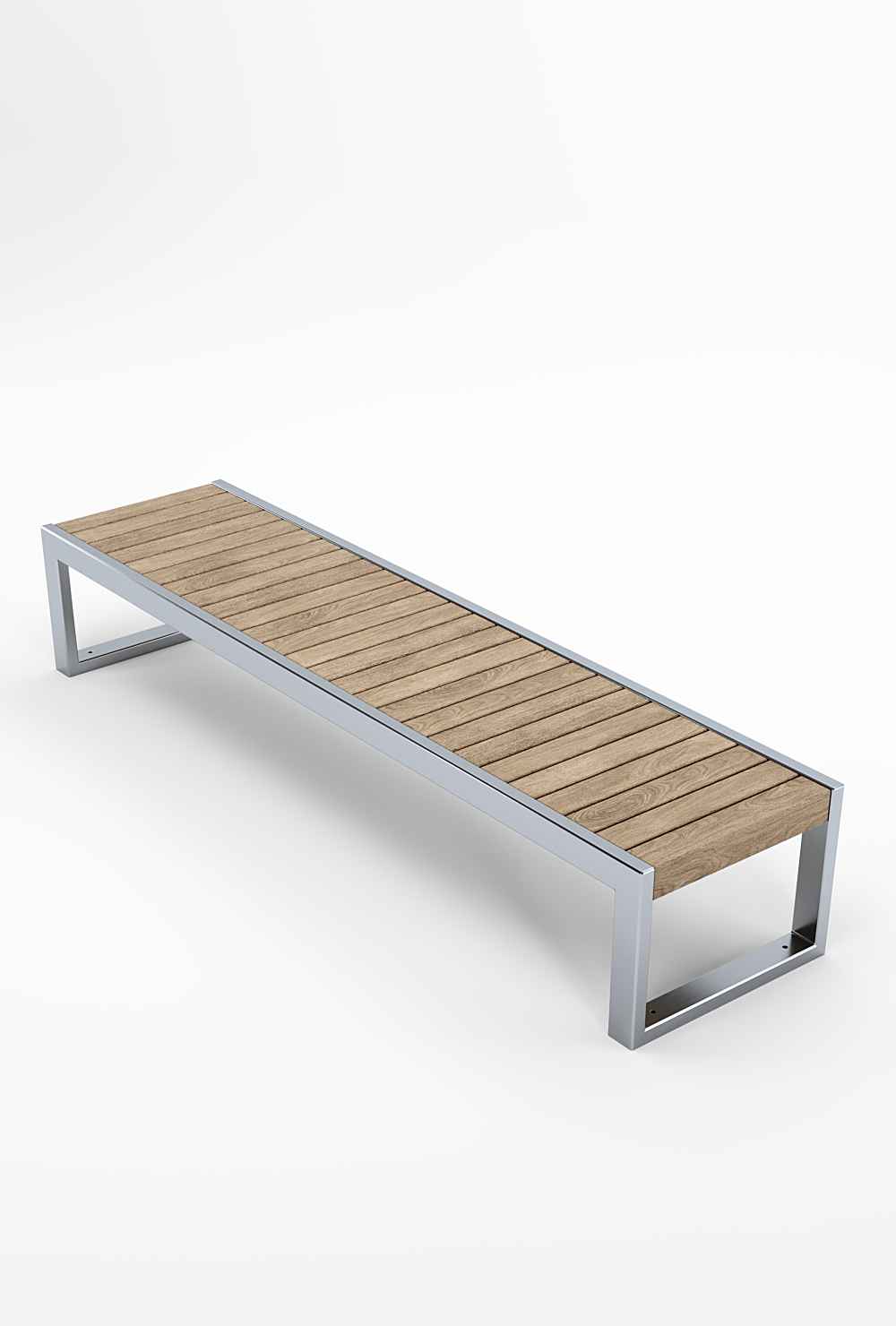 SKOP bench in hardwood Factory Furniture
