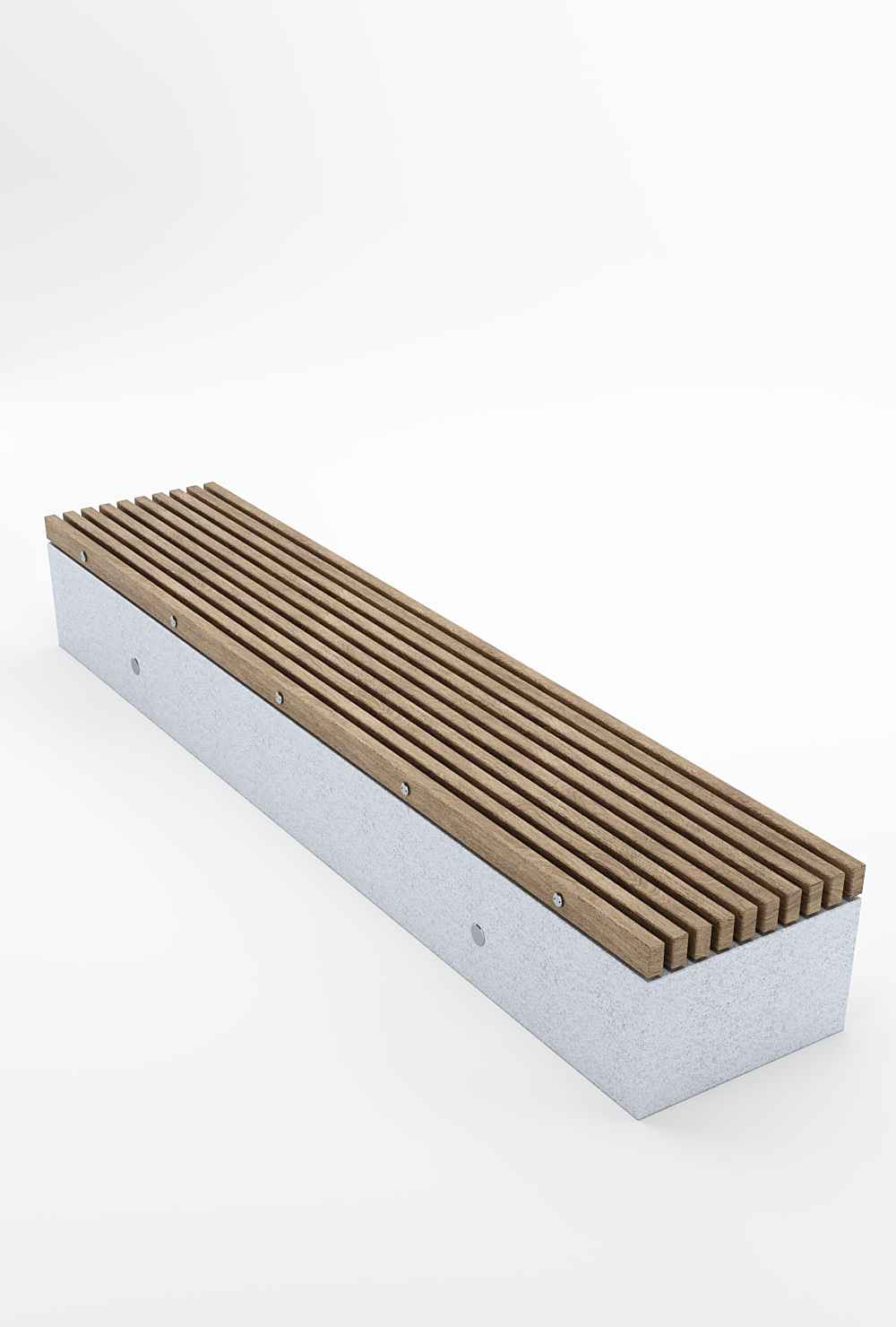 Soca bench in concrete Factory Furniture