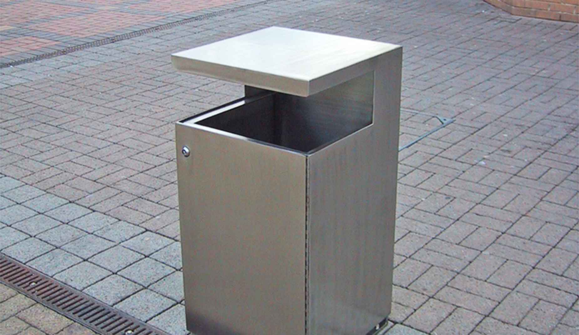 Skop bin in steel Factory Furniture