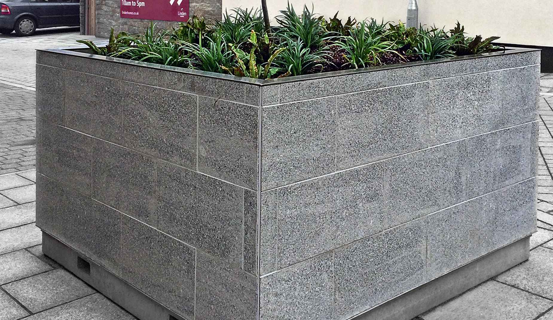 Granite Tree Planter in granite Factory Furniture