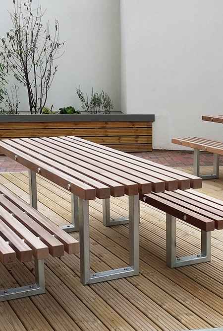 Tord table in hardwood Factory Furniture