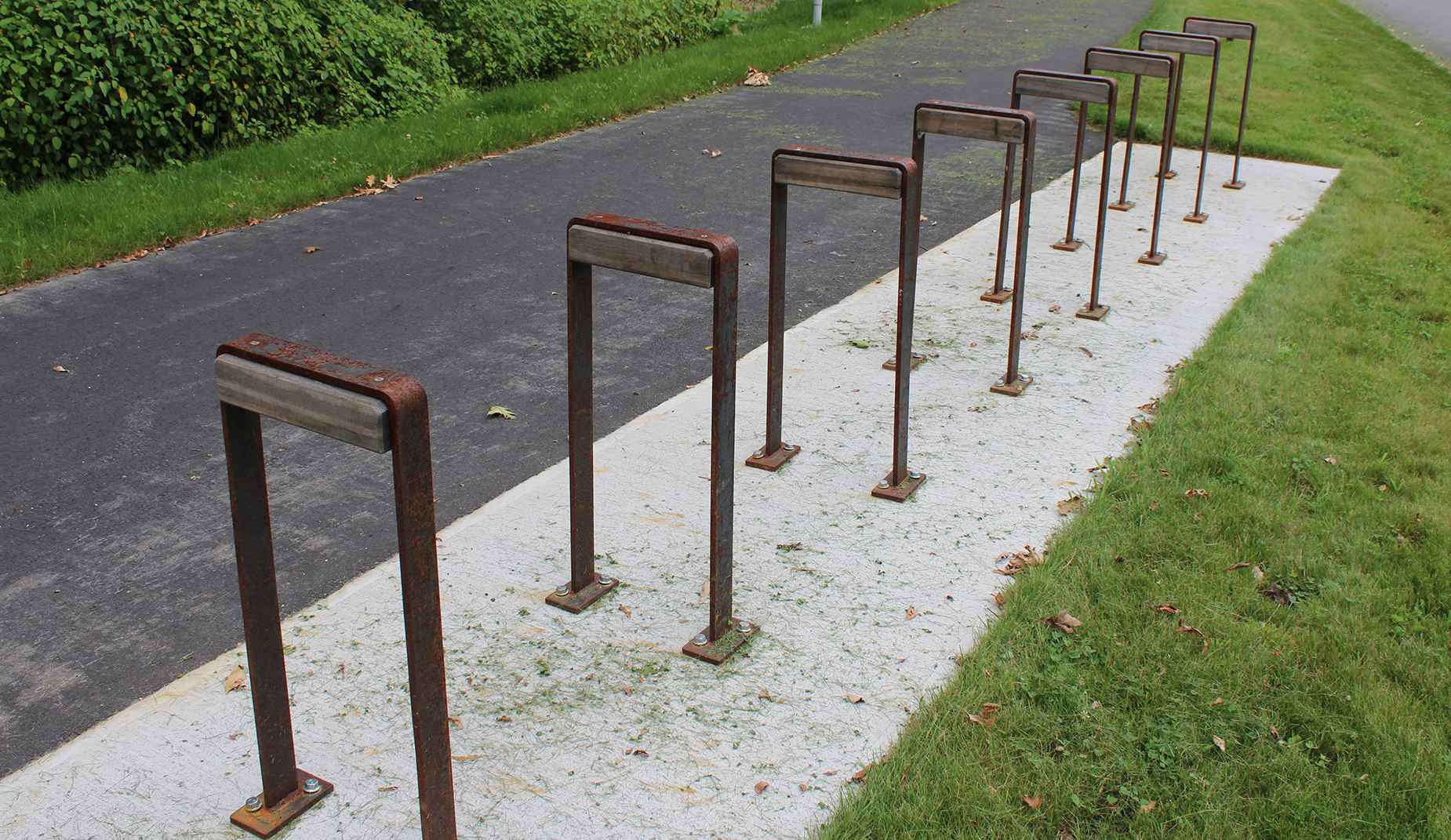Quay Cycle Stand A in steel Factory Furniture