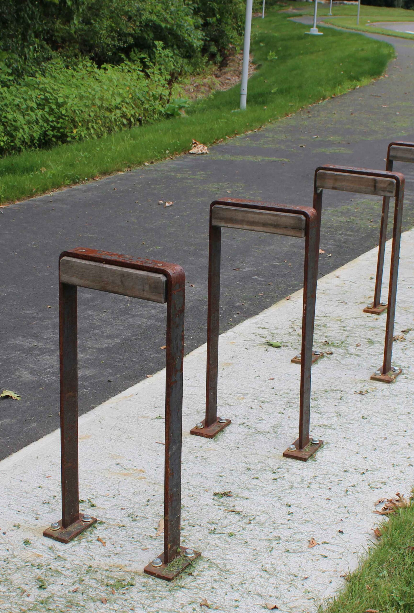 Quay Cycle Stand A in steel Factory Furniture