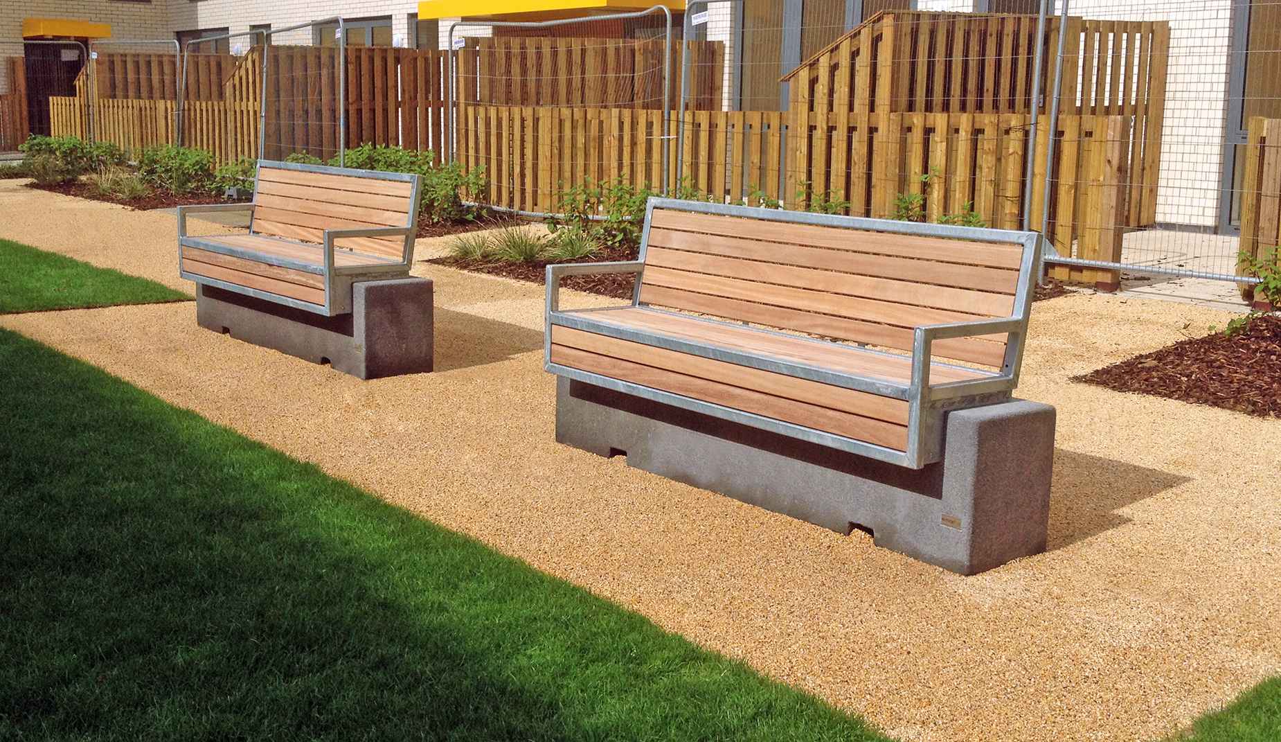 Util Wall seat in hardwood Factory Furniture