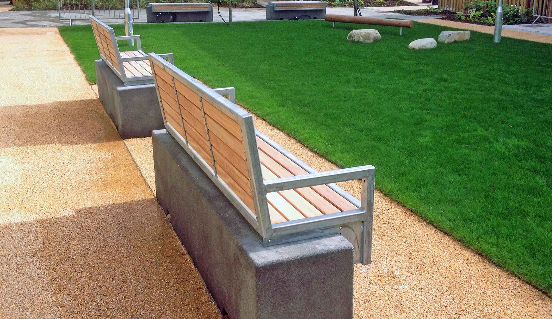 Util Wall seat in hardwood Factory Furniture