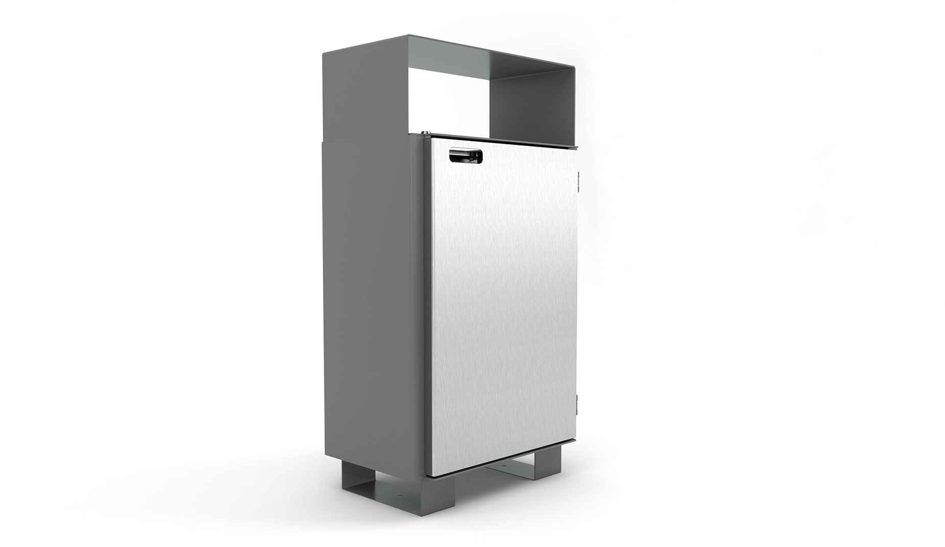 Murton bin in steel Factory Furniture