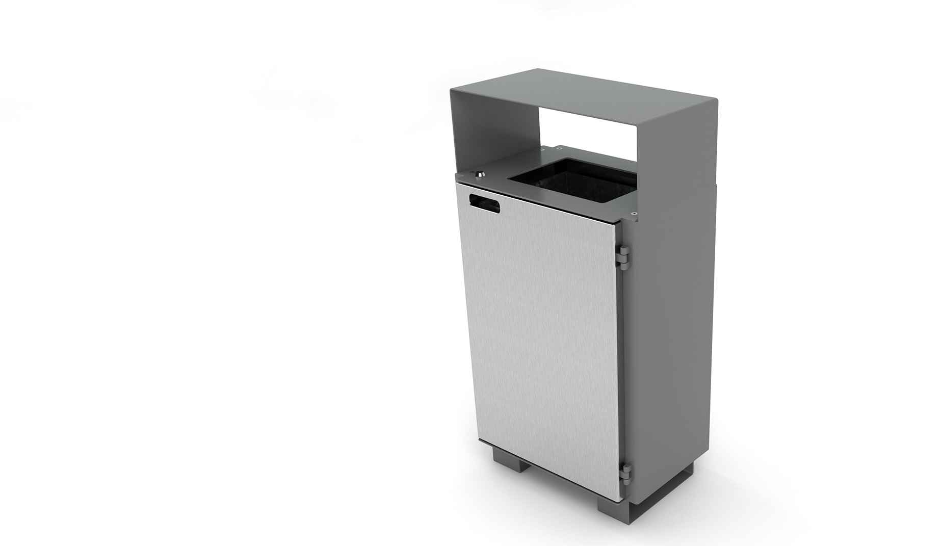 Murton bin in steel Factory Furniture