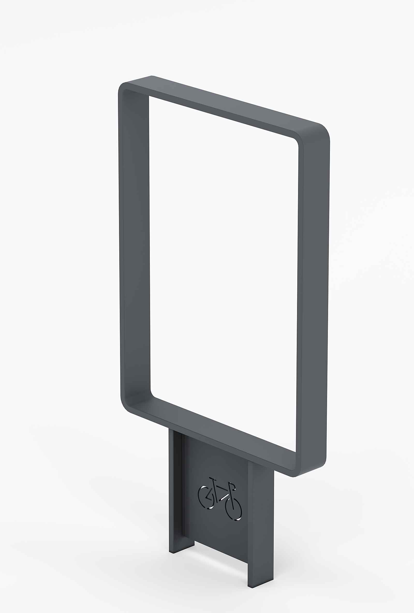 Murton Cycle Stand in steel Factory Furniture