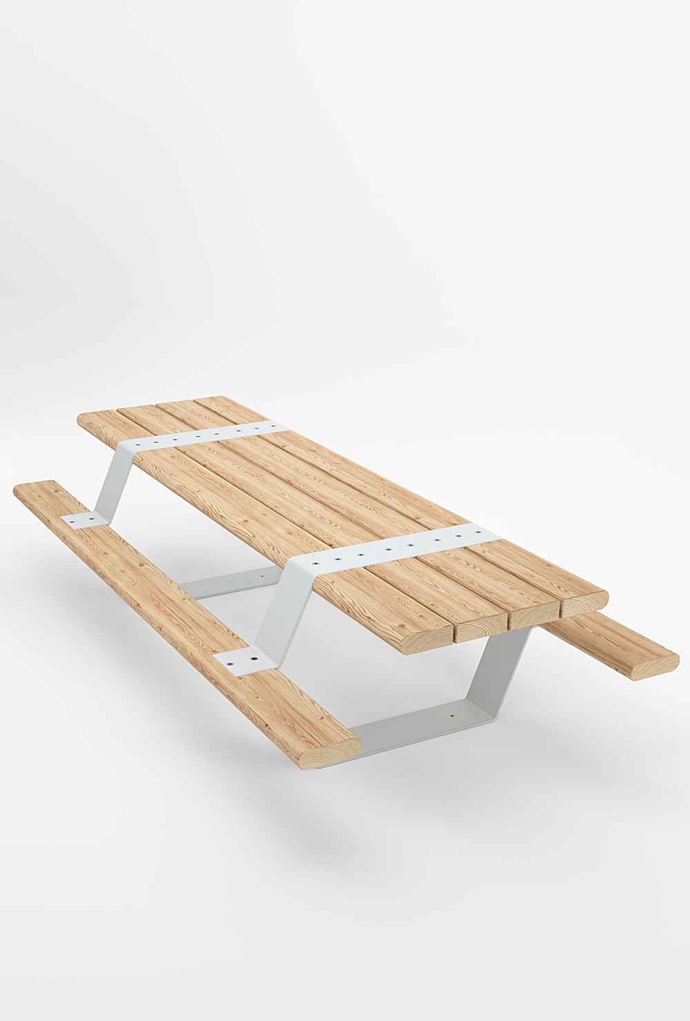 North picnic table in hardwood Factory Furniture