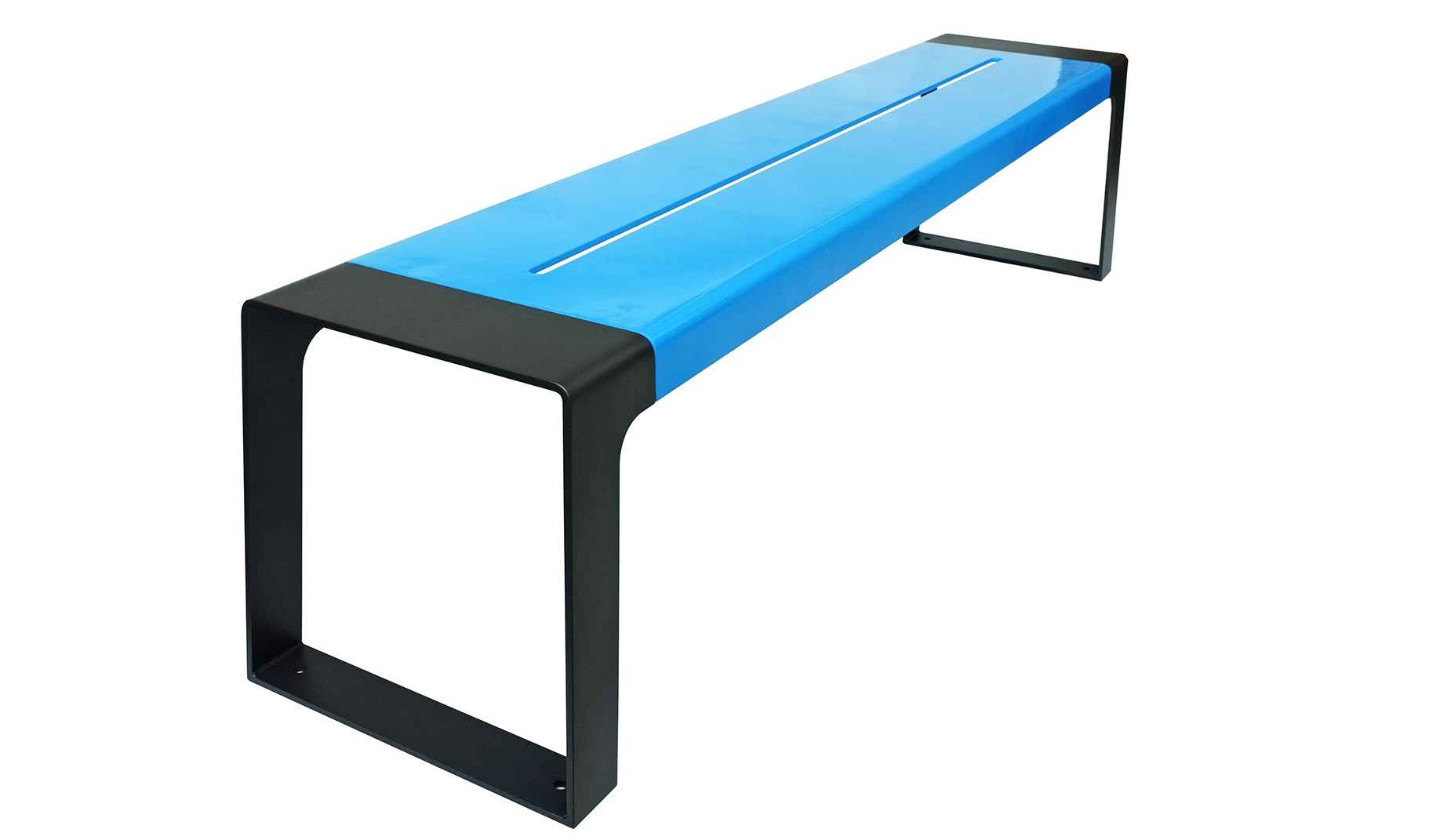Murton bench in steel Factory Furniture