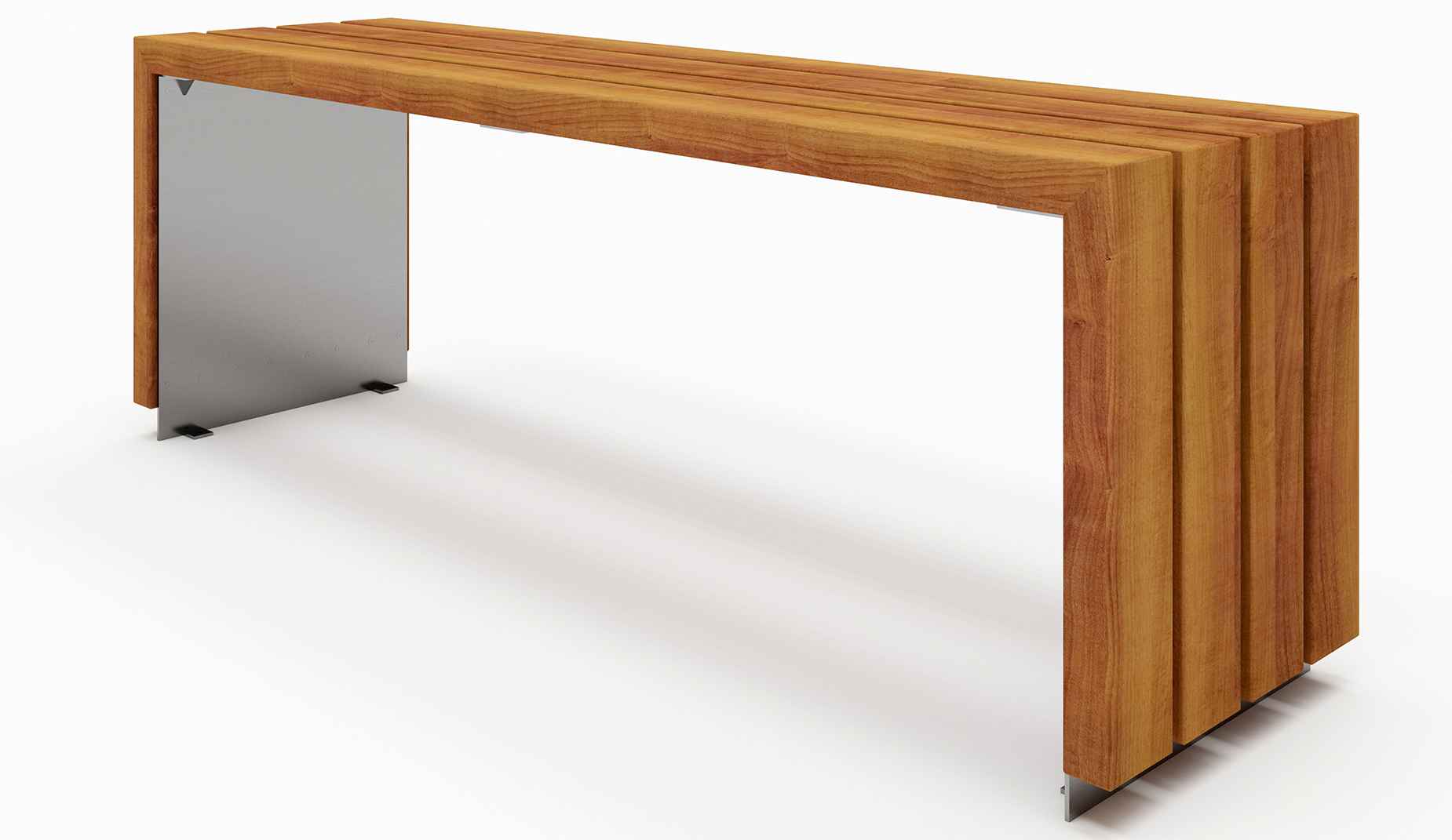 Bloc table in hardwood Factory Furniture