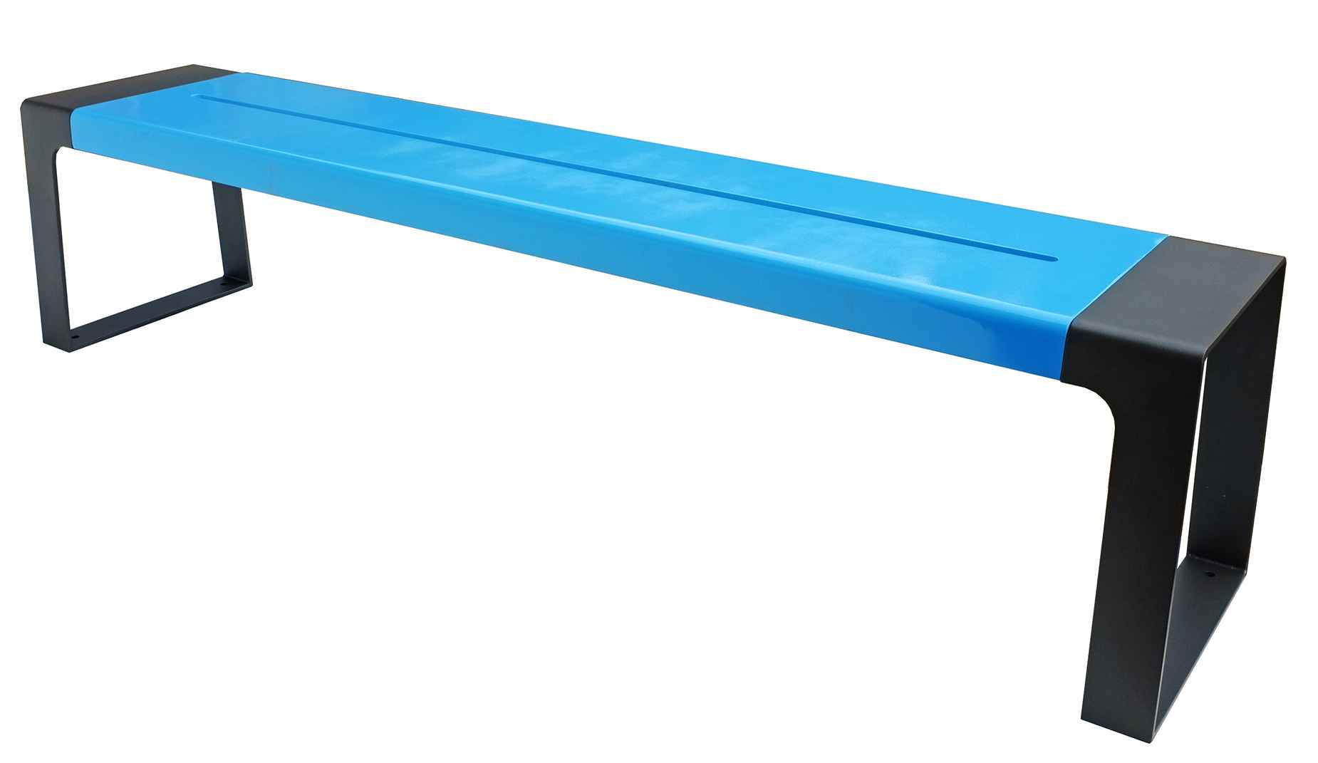 Murton bench in steel Factory Furniture