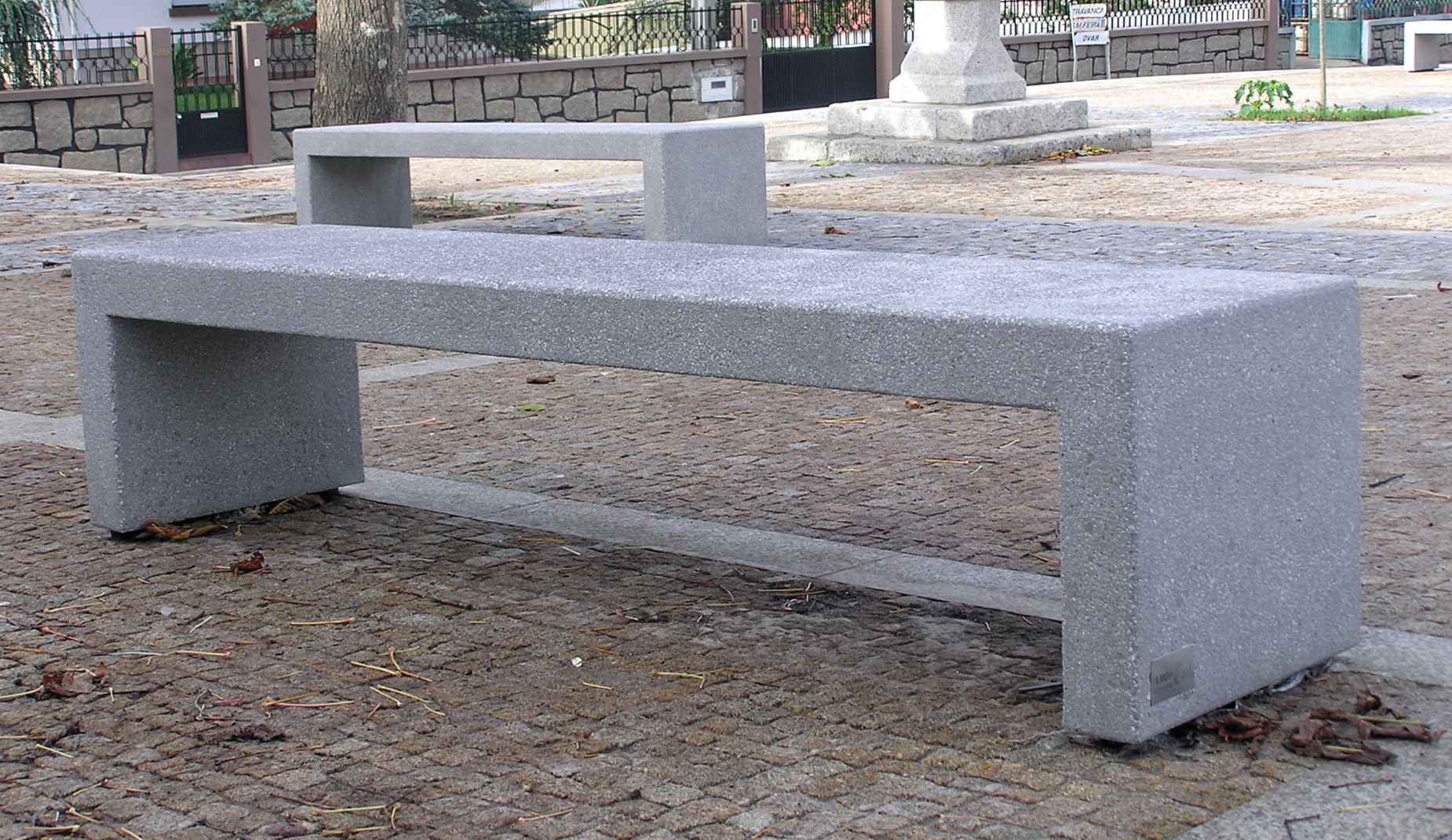 Bloc bench in Concrete Factory Furniture