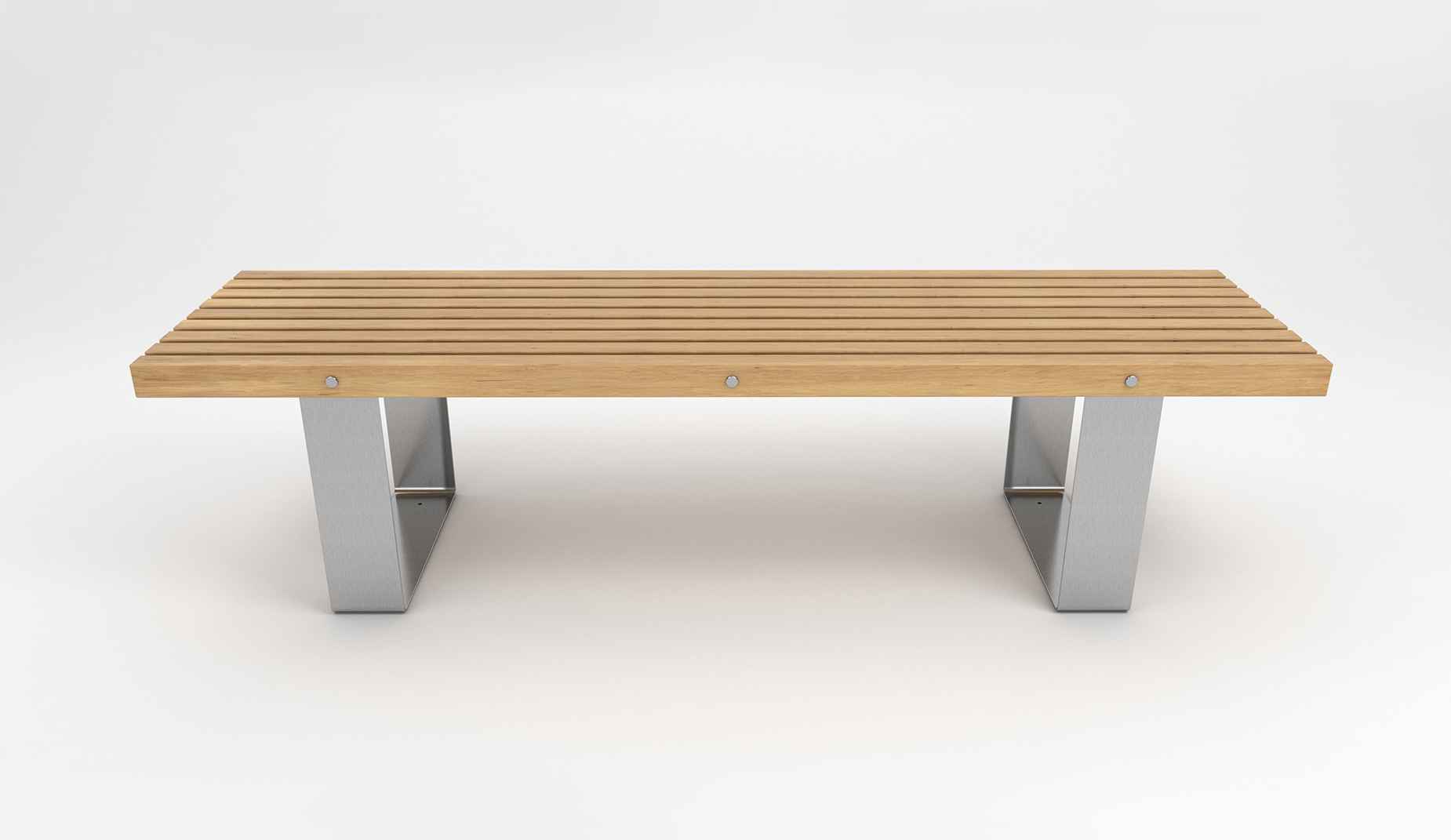 Quay table in hardwood Factory Furniture