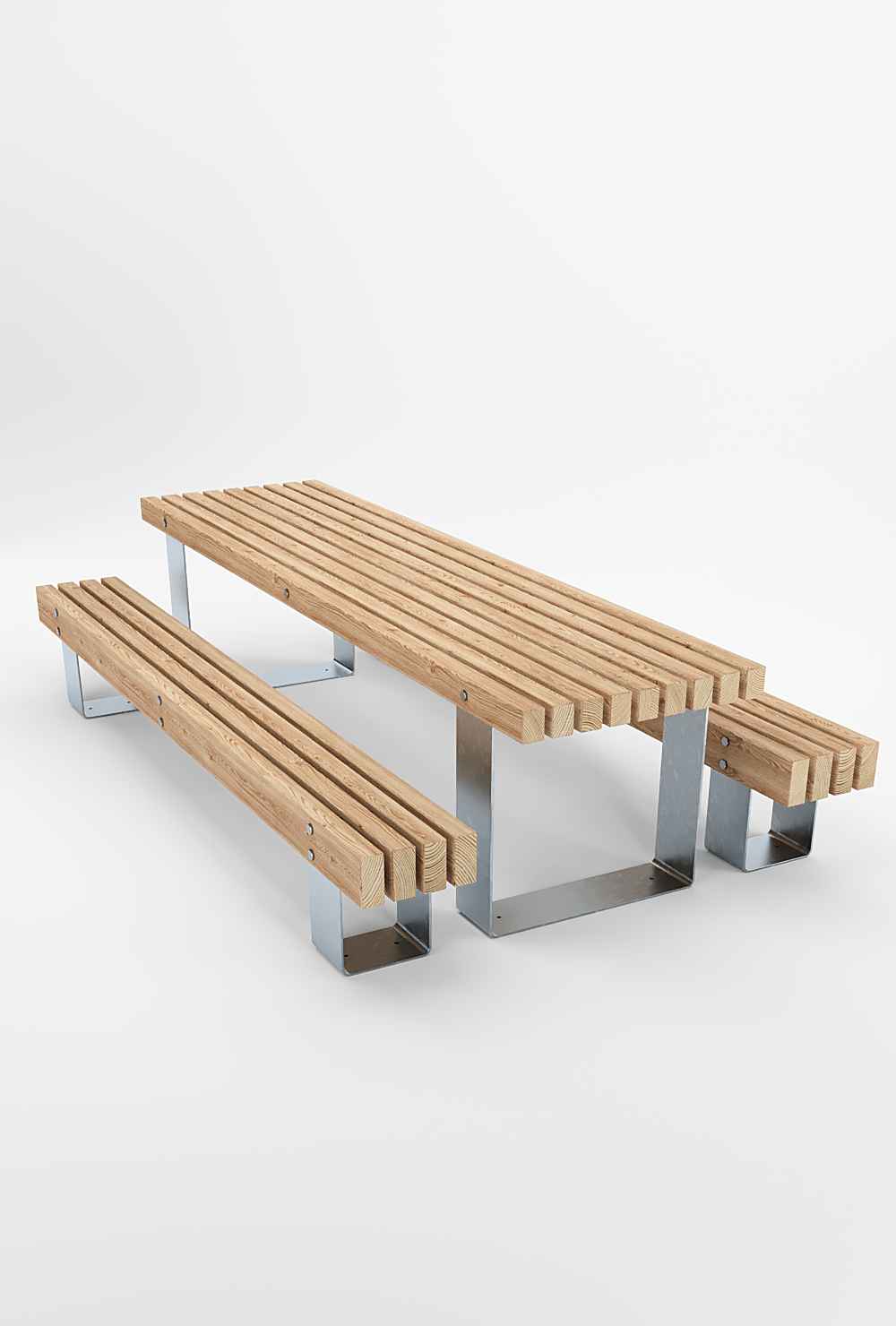 Quay table in hardwood Factory Furniture