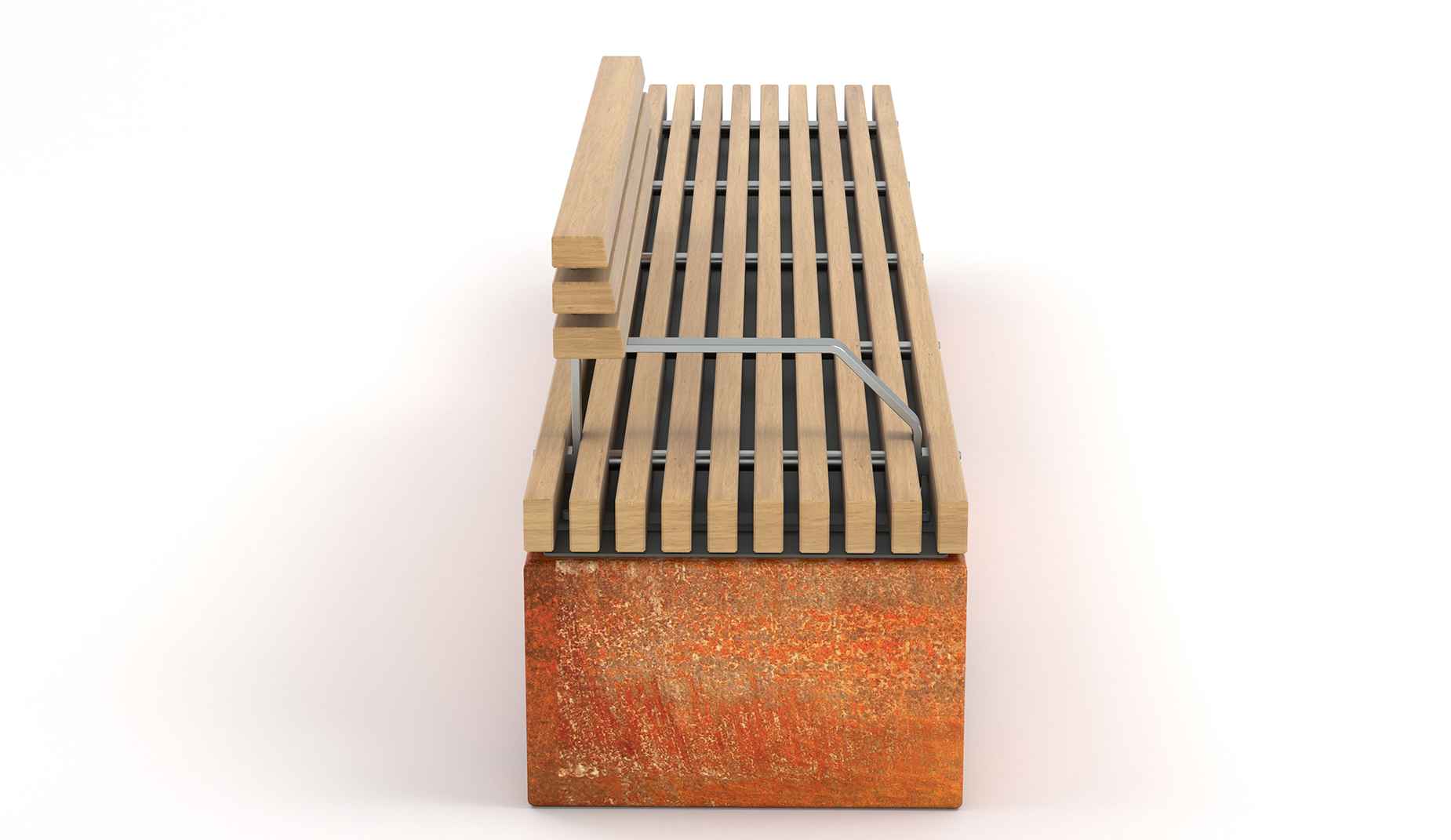 Soca seat in steel Factory Furniture