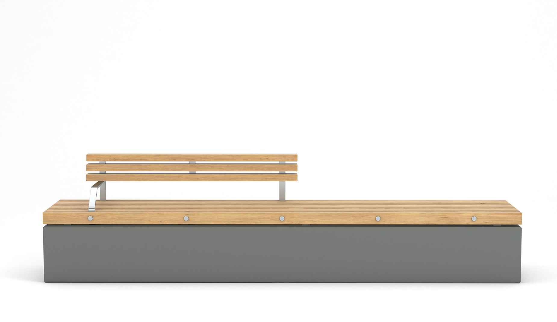 Soca seat in steel Factory Furniture