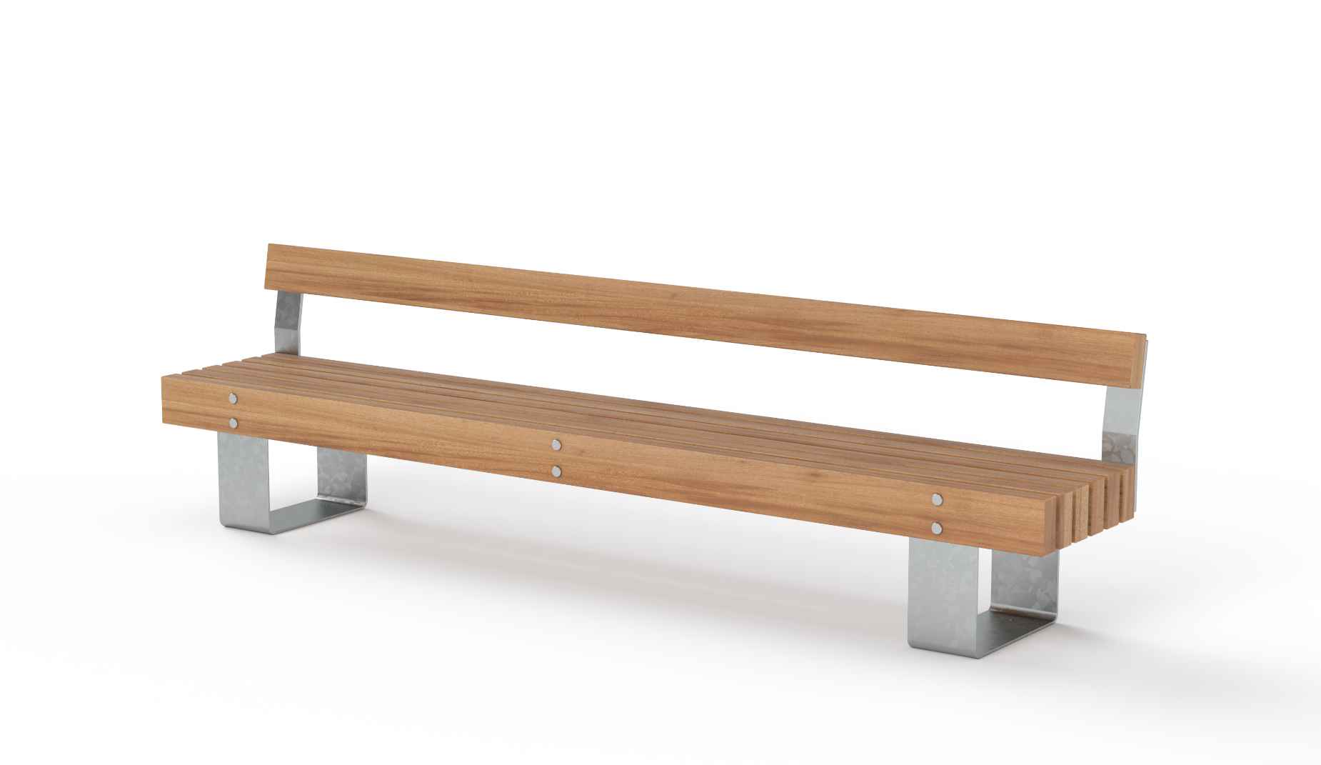 Quay seat in hardwood Factory Furniture