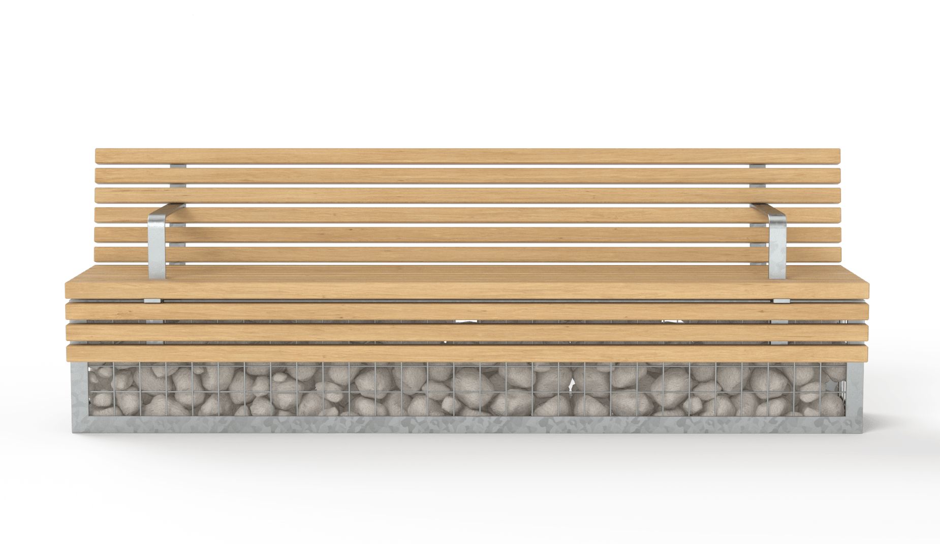 TORD Gabion Seat in hardwood Factory Furniture