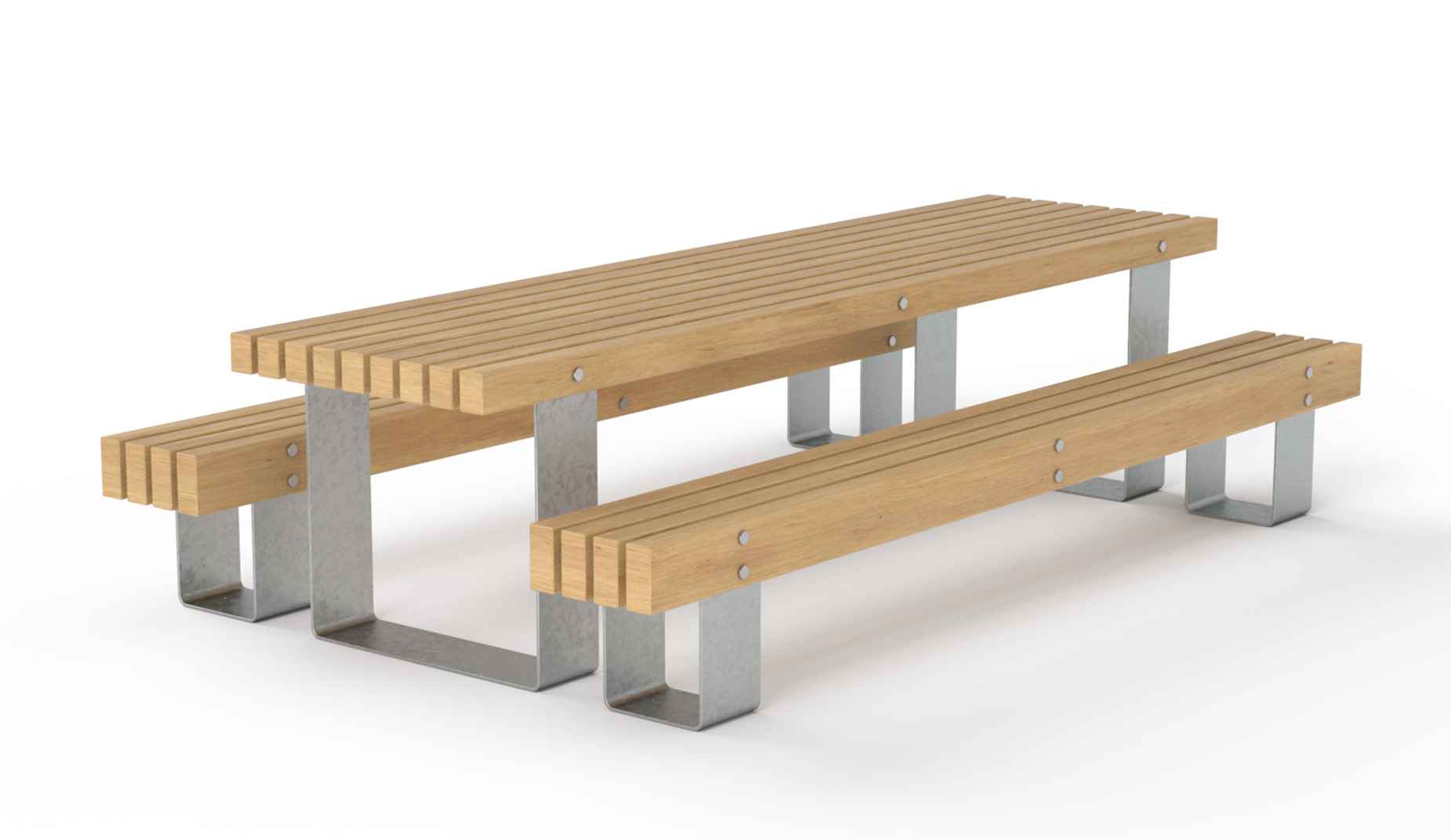 Quay table in hardwood Factory Furniture