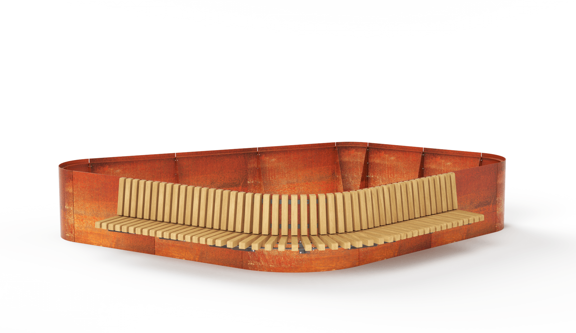 R-FF4007-R CUBIT Planter Seating Combo – View 3 – 1850×1071