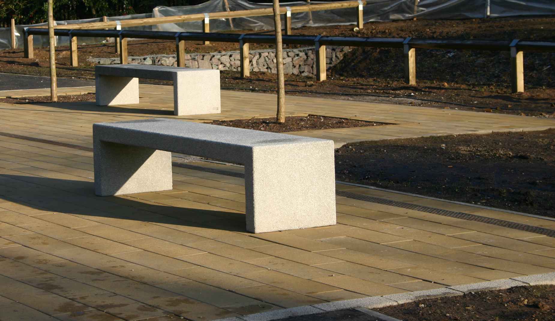 Bloc bench in Concrete Factory Furniture