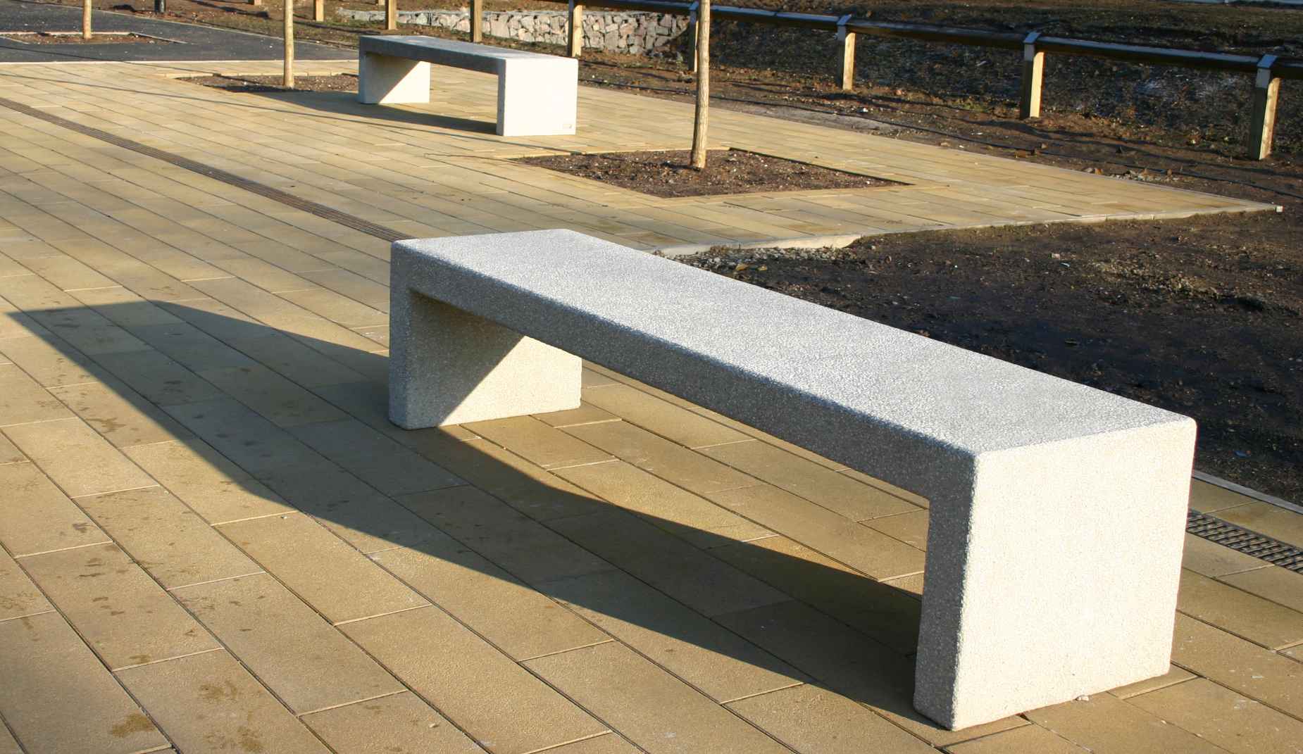 Bloc bench in Concrete Factory Furniture