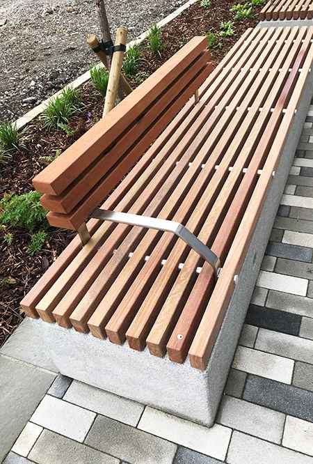Soca seat in concrete Factory Furniture