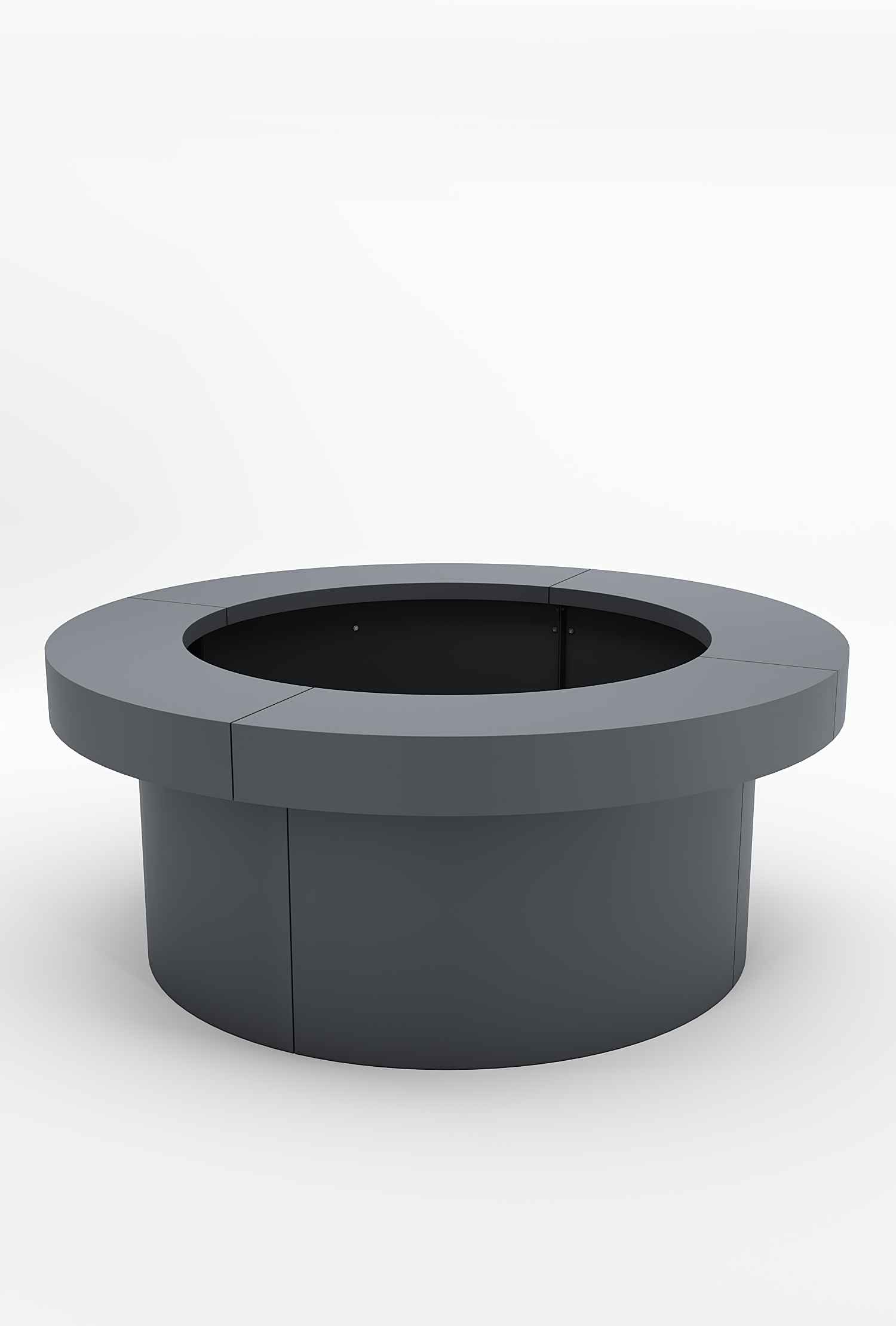 TopHat Planter in steel Factory Furniture