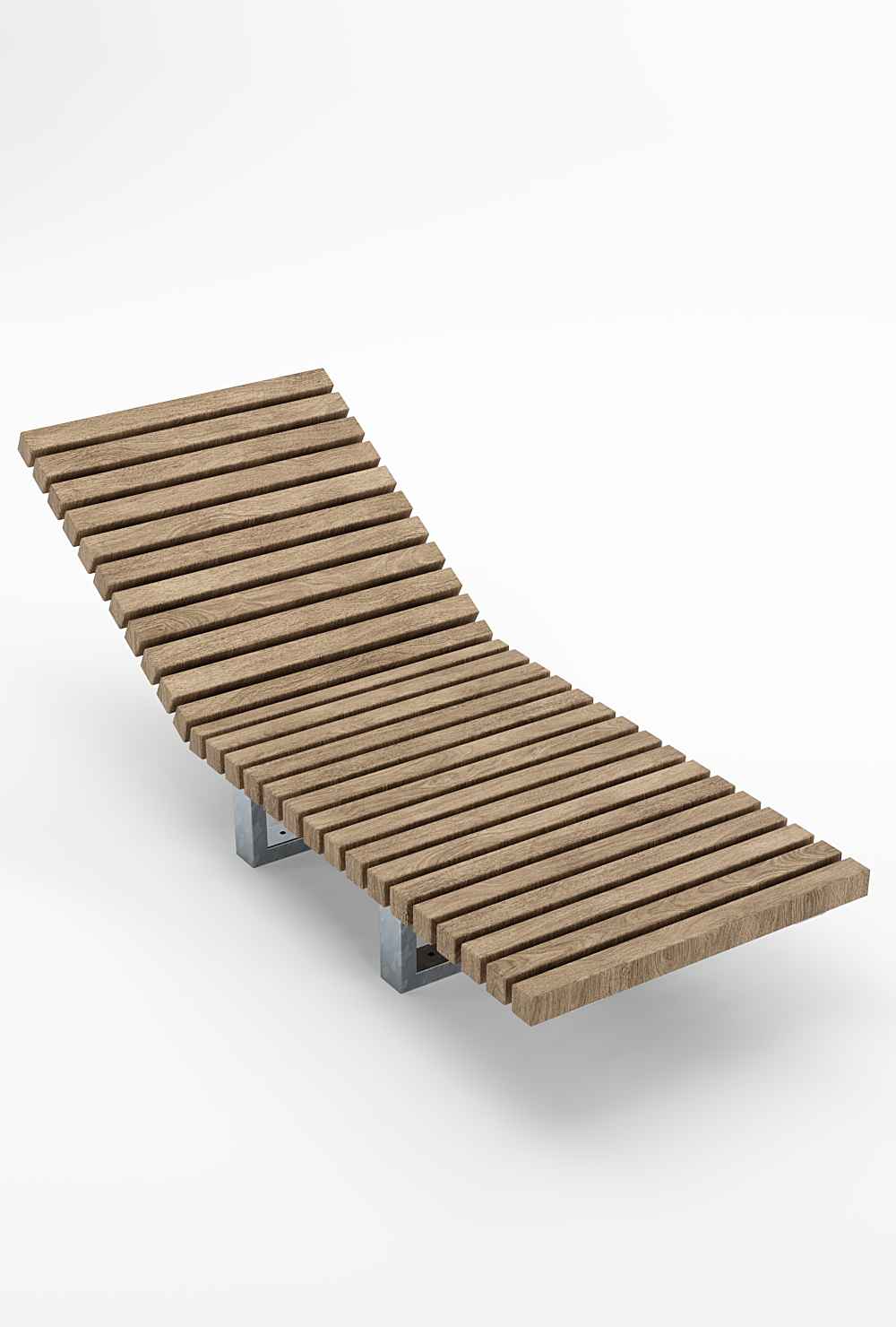 Tord lounger in hardwood Factory Furniture