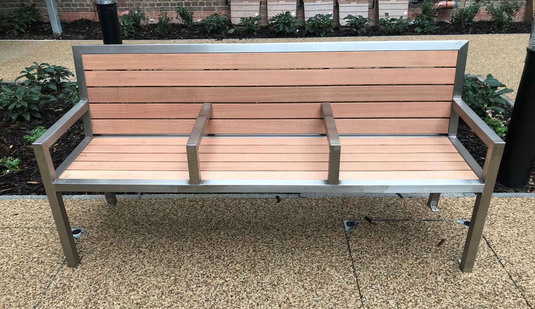 Util seat in hardwood Factory Furniture