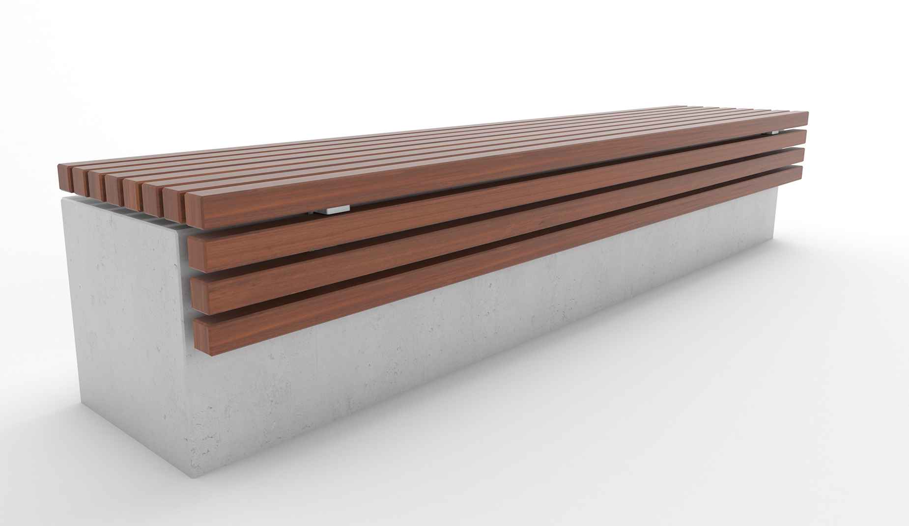 TORD Wall bench in hardwood Factory Furniture