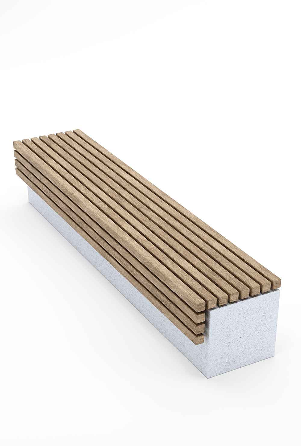 TORD Wall bench in hardwood Factory Furniture