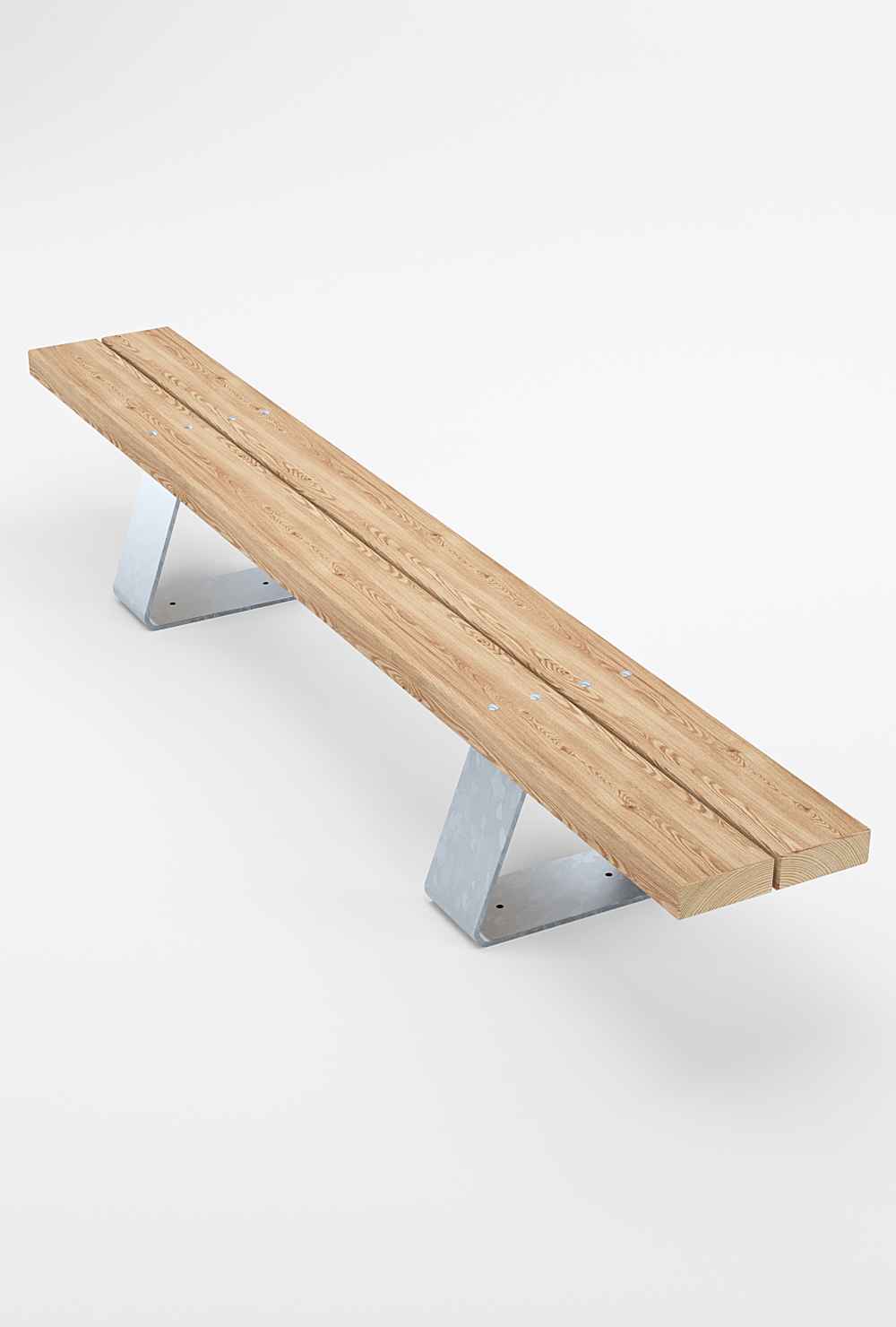 PIK bench in hardwood Factory Furniture