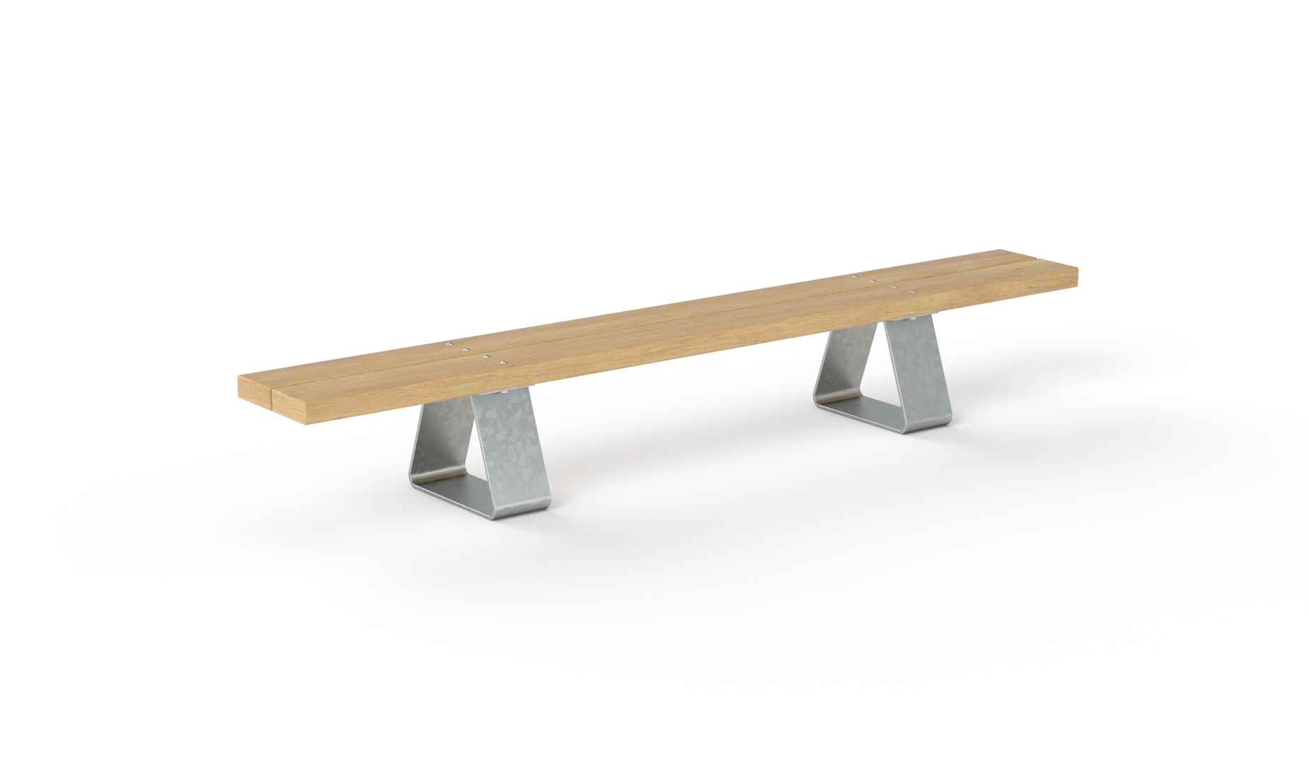 PIK bench in hardwood Factory Furniture