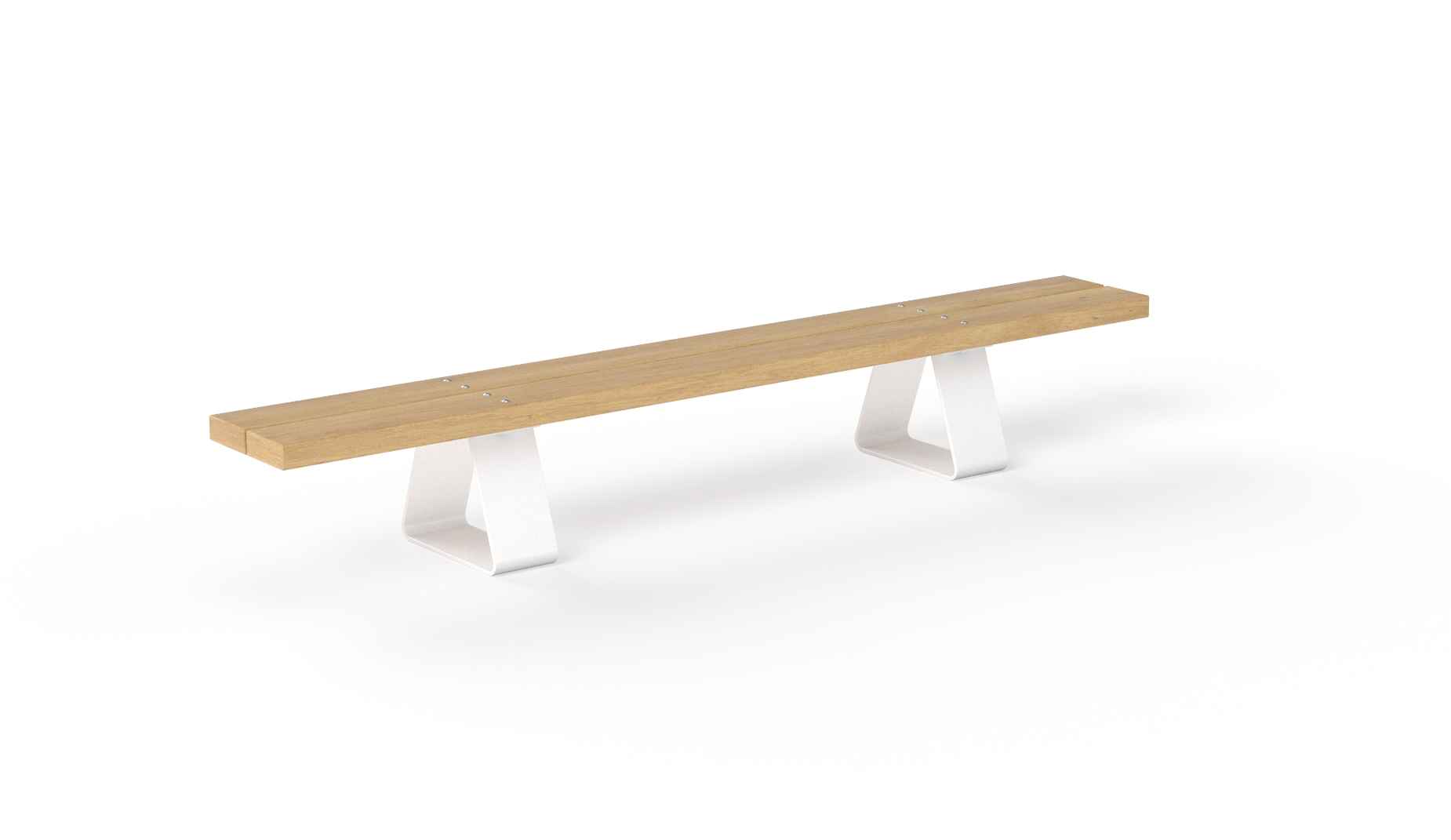 PIK bench in hardwood Factory Furniture