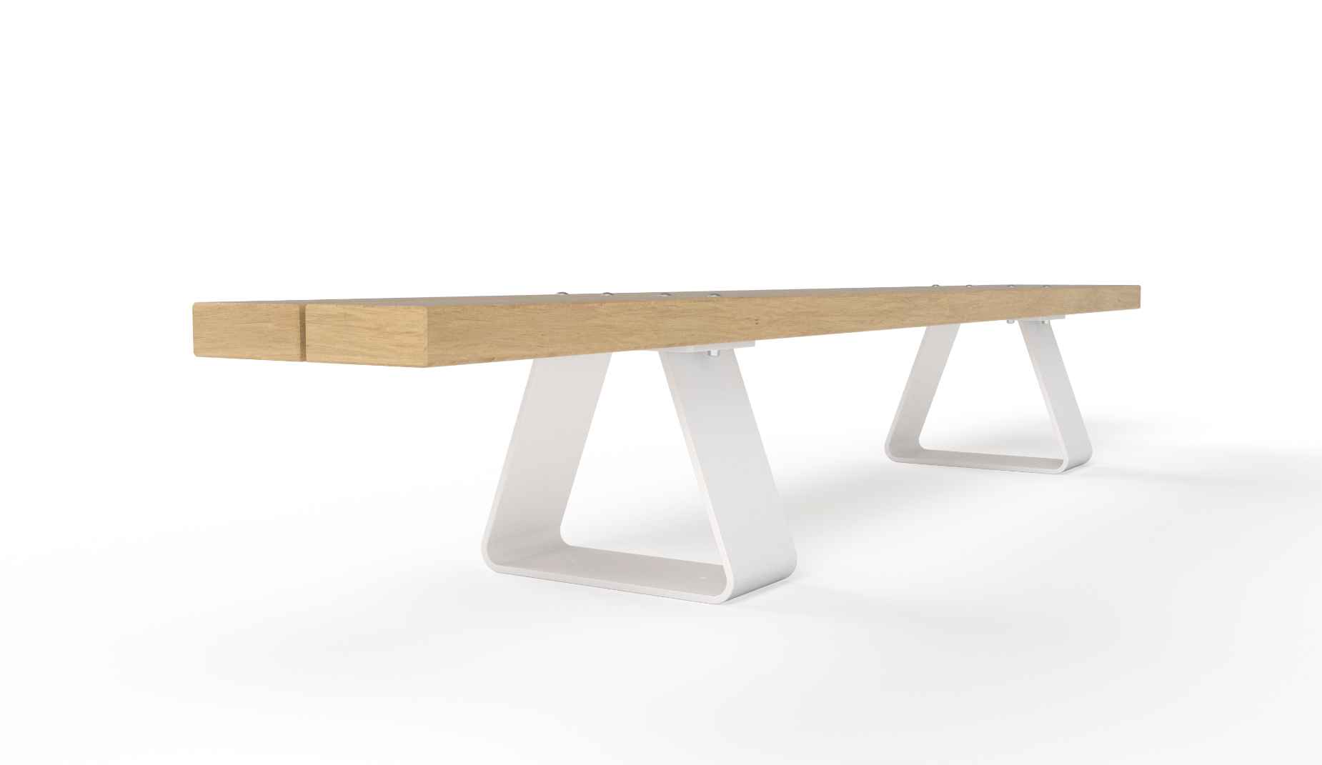 PIK bench in hardwood Factory Furniture