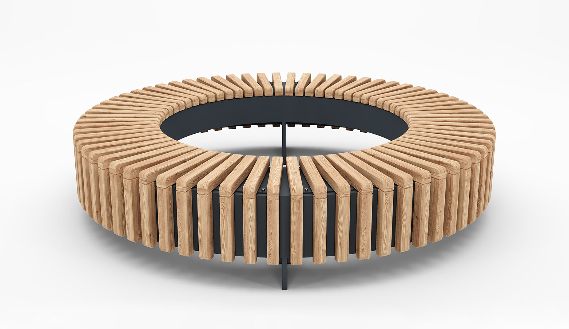 Noot bench in hardwood Factory Furniture