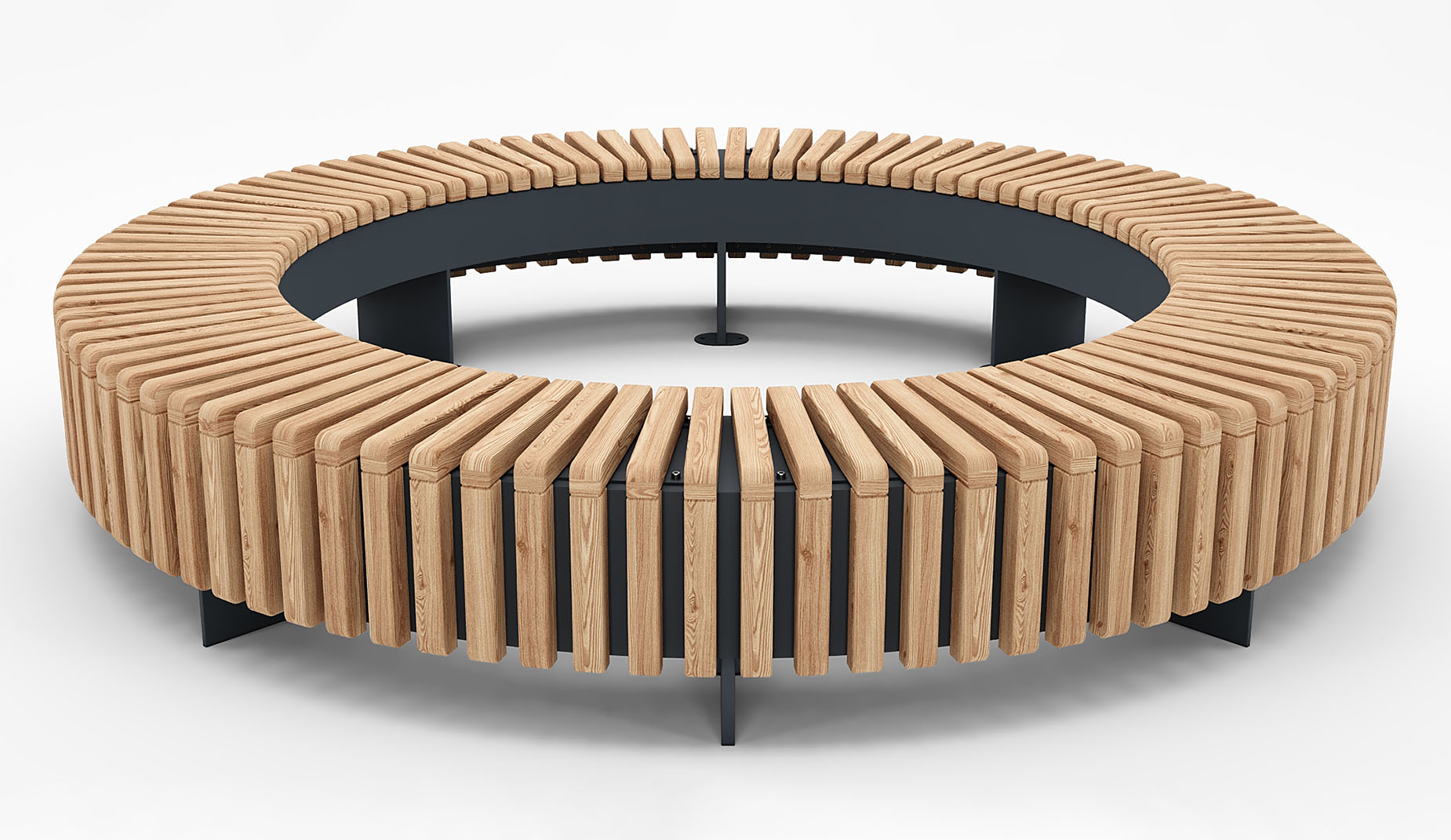 Noot bench in hardwood Factory Furniture