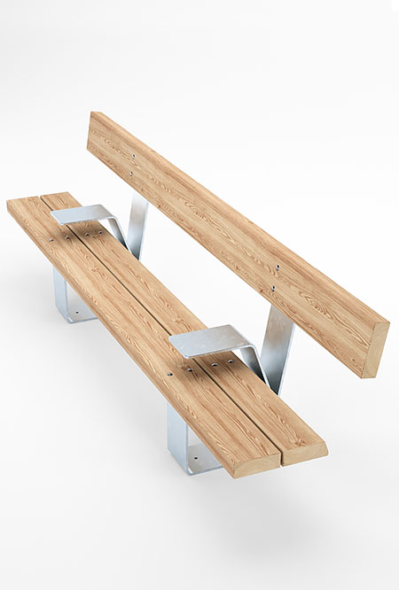 PIK seat (AGF) in hardwood Factory Furniture