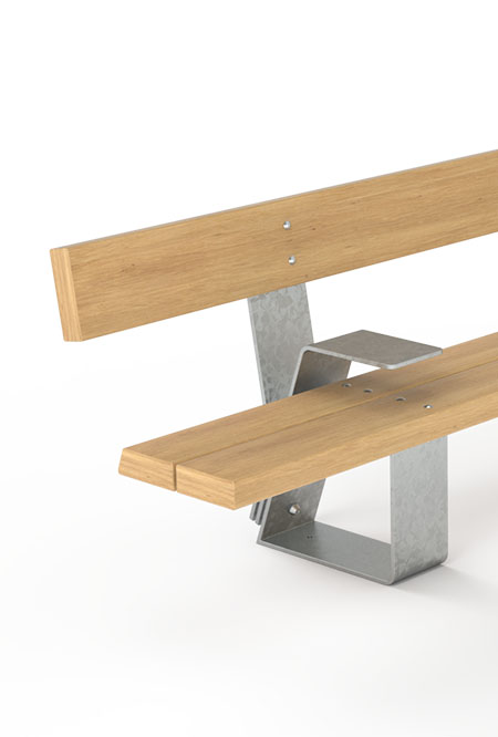 PIK seat (AGF) in hardwood Factory Furniture