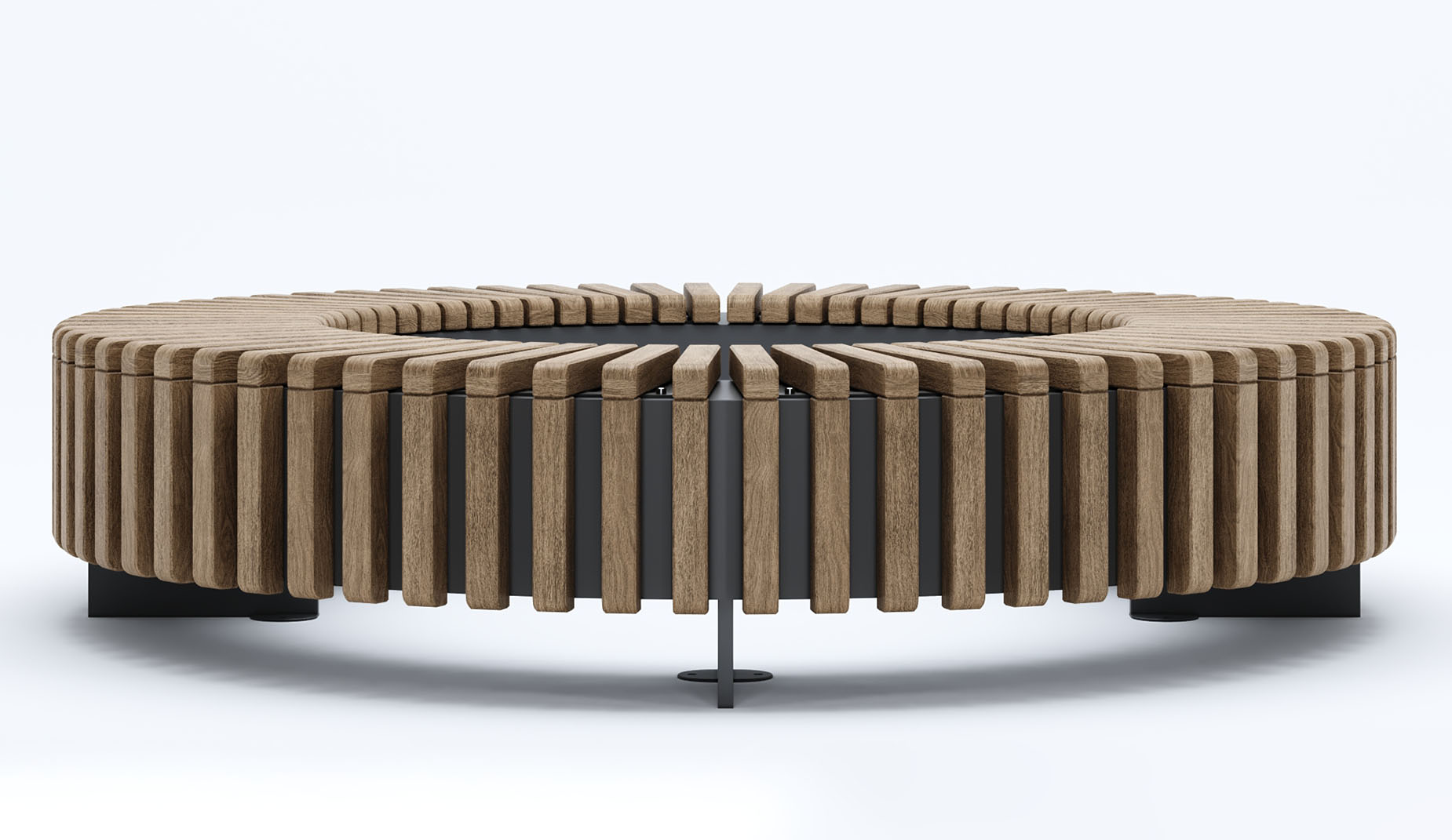 Noot bench in hardwood Factory Furniture