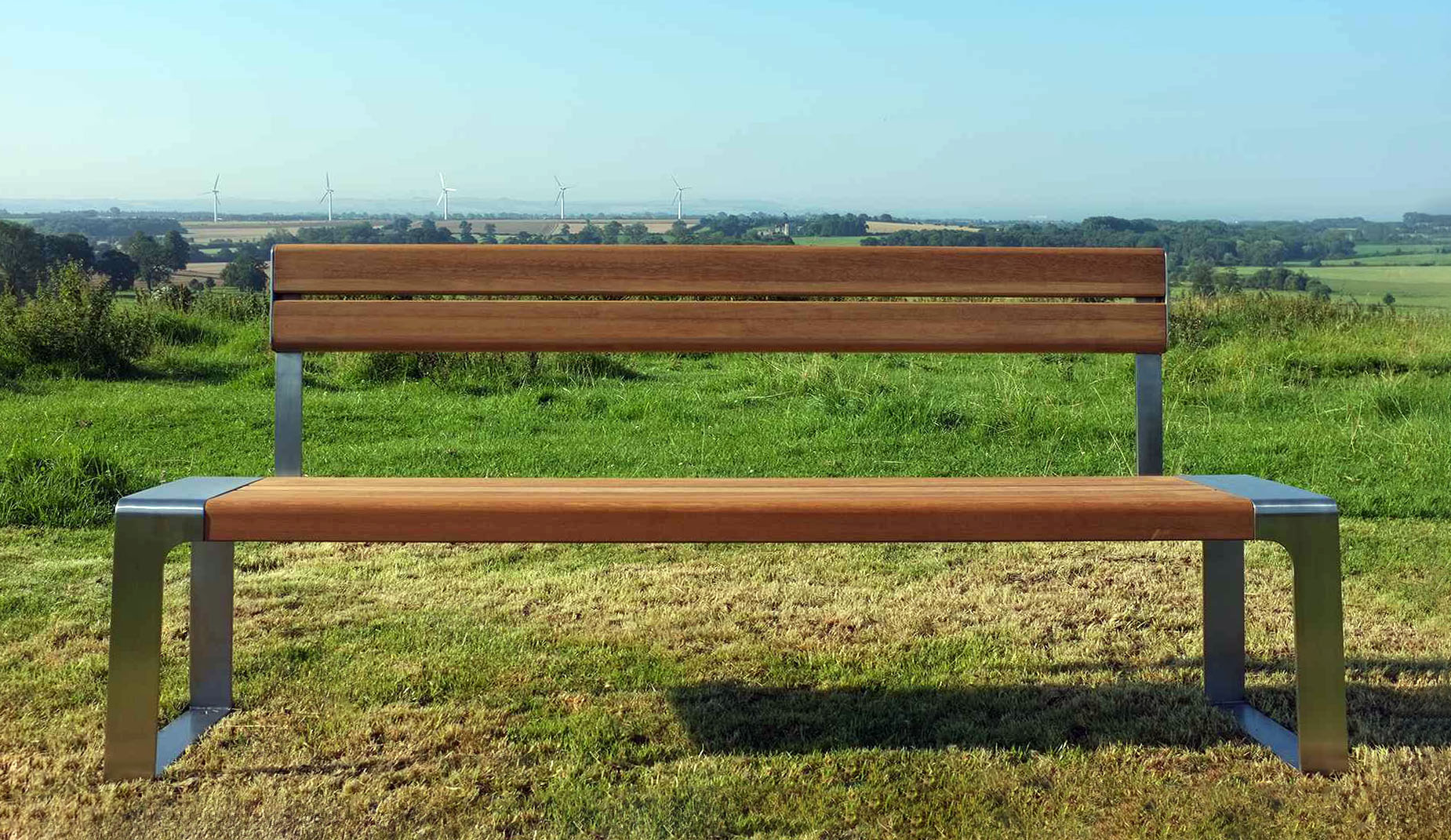MURTON seat in hardwood Factory Furniture