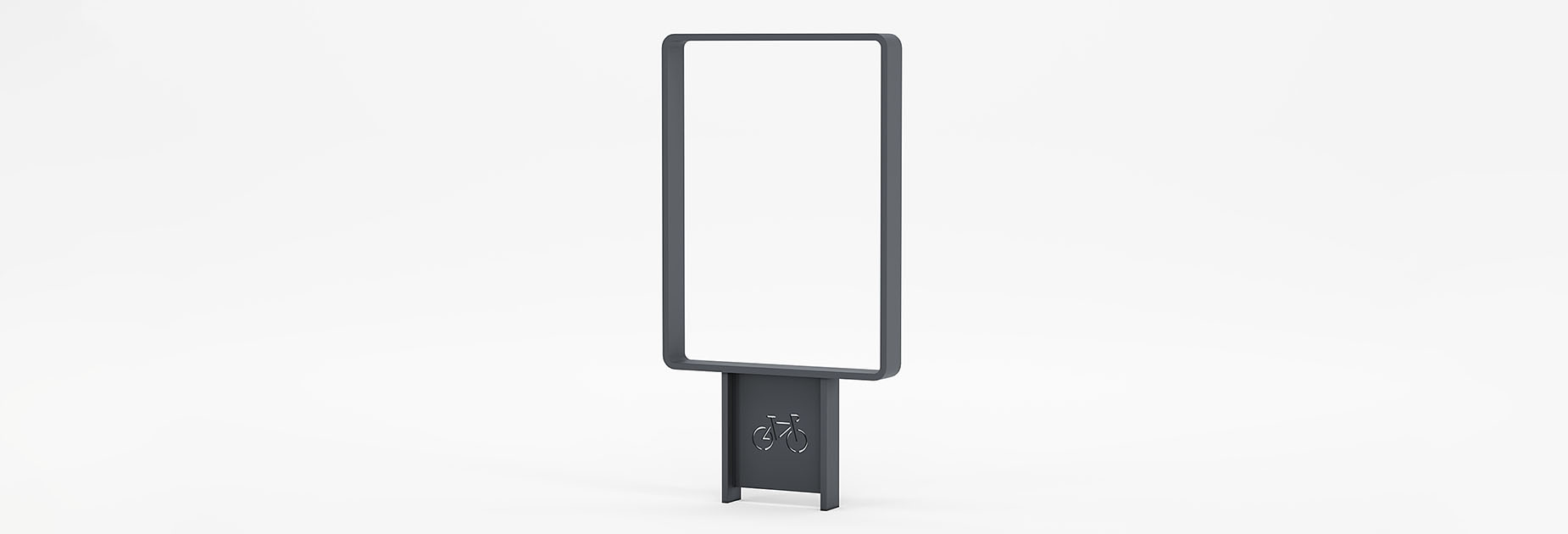 Murton Cycle Stand in steel Factory Furniture