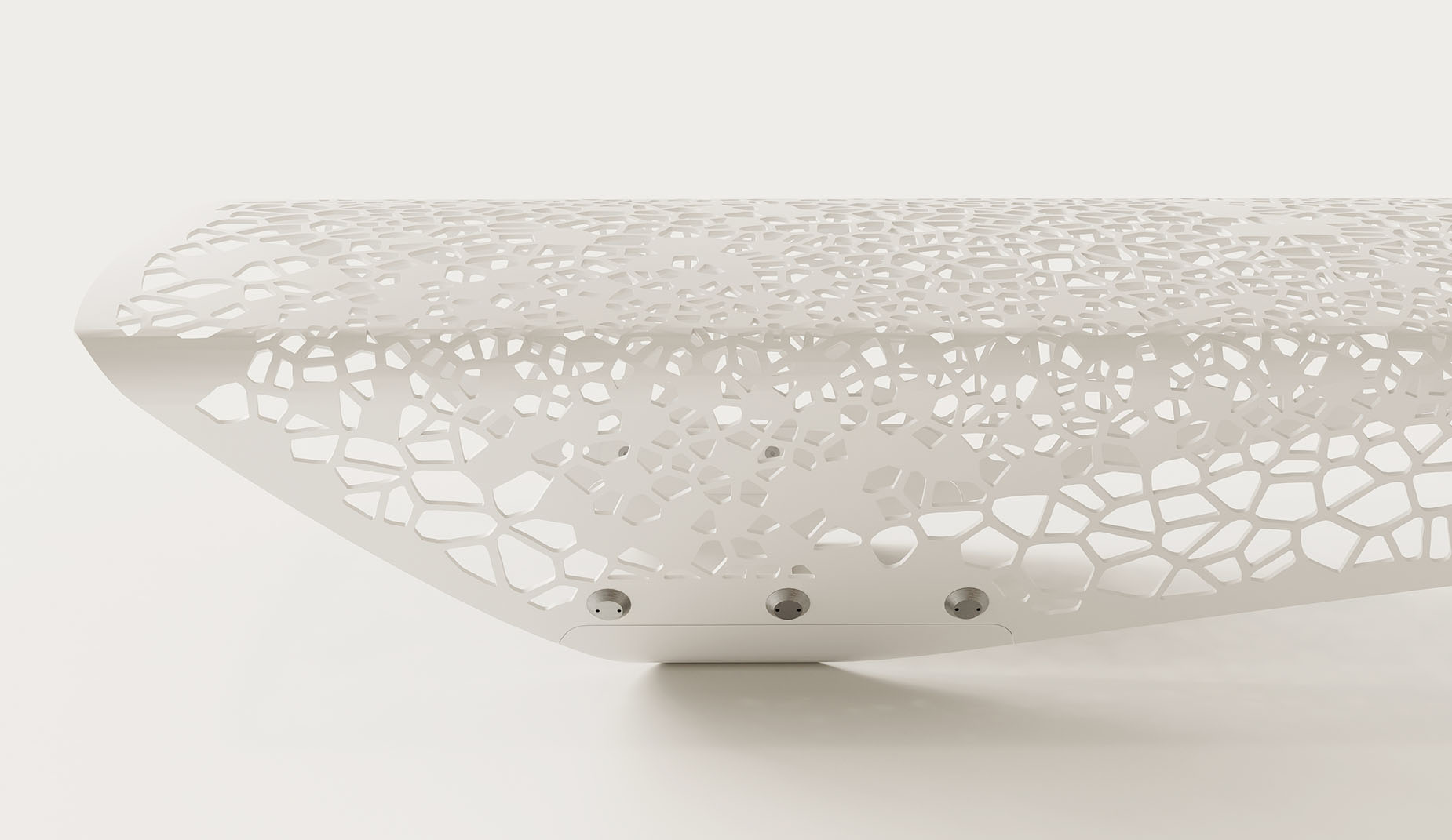 OSSO Bench in steel Factory Furniture