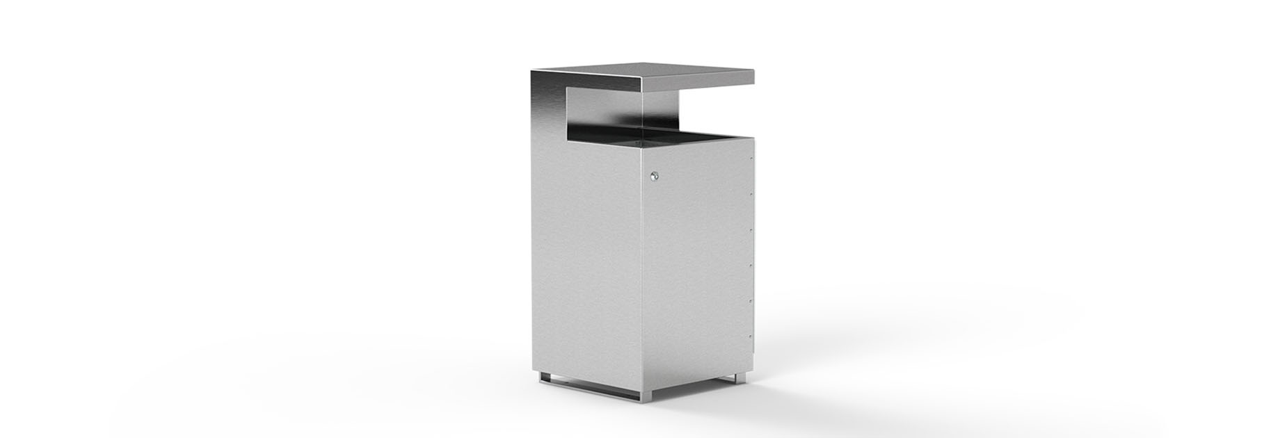 SKOP litter bin in steel Factory Furniture