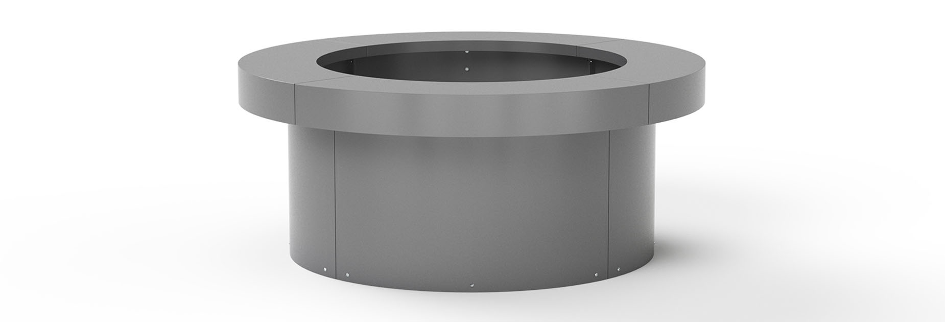 TOPHAT Planters in steel Factory Furniture
