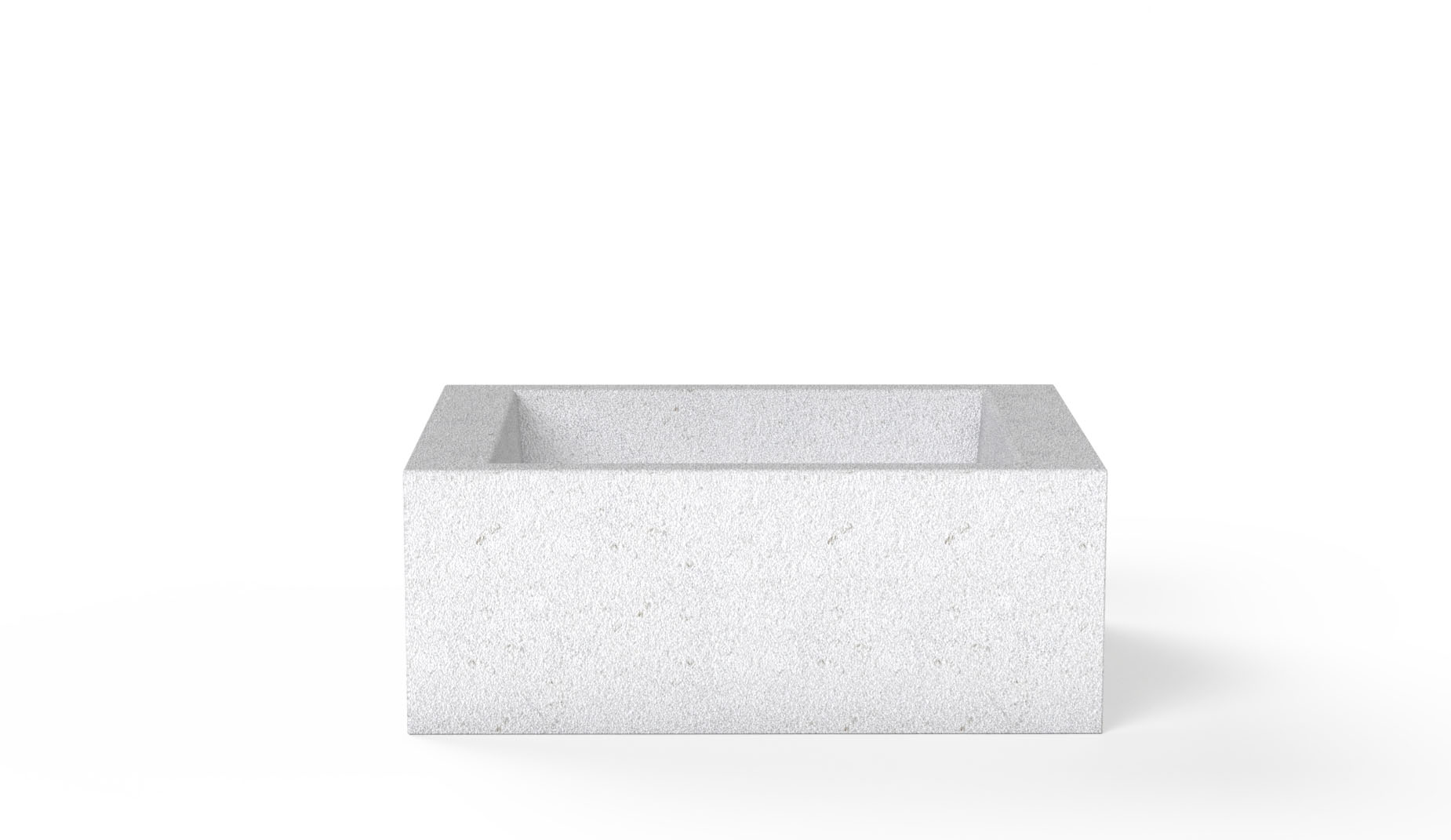 Rakt planter in concrete Factory Furniture