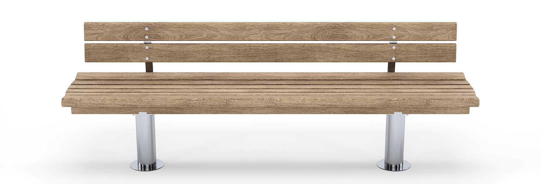 Scroll Seat in hardwood Factory Furniture